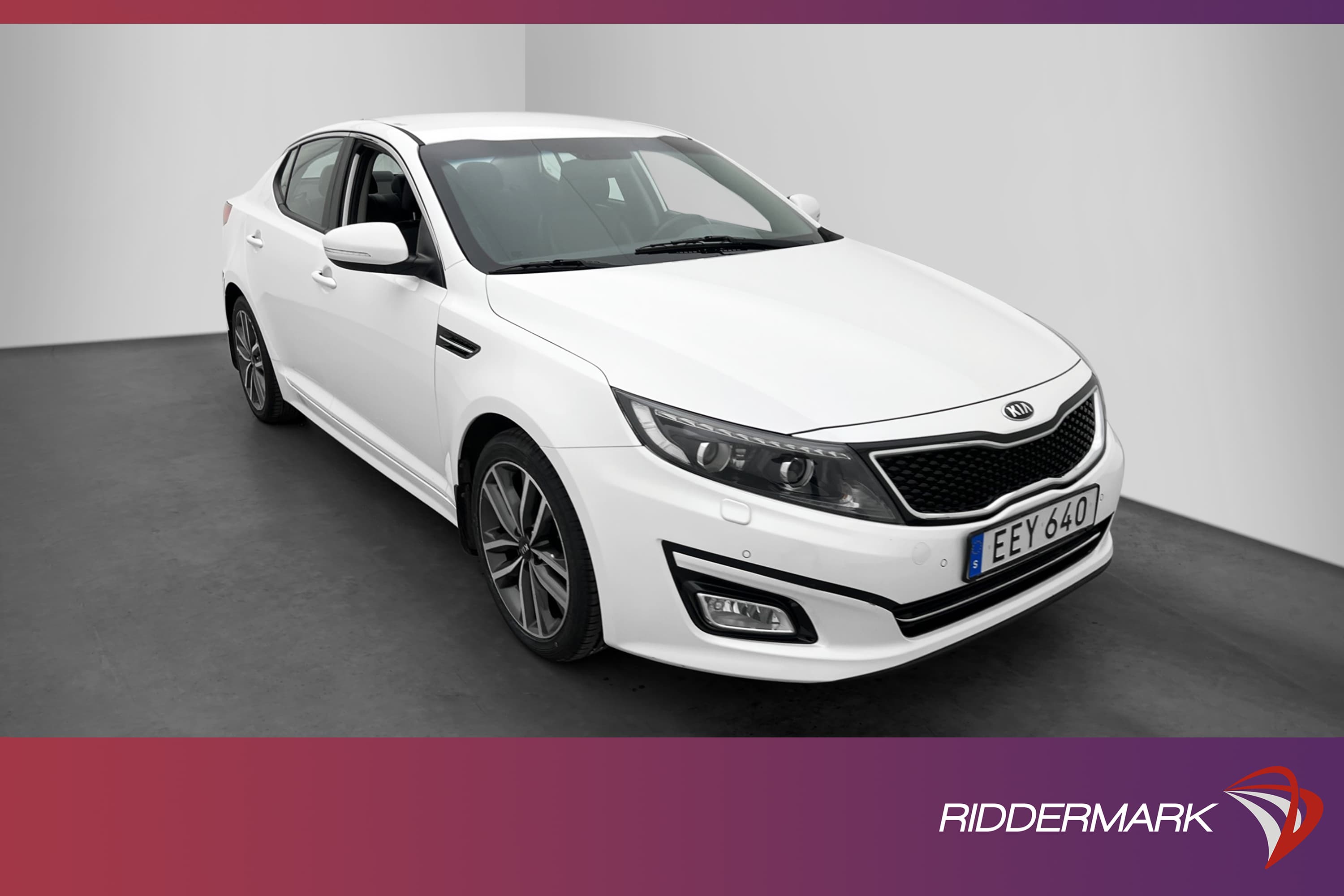 Kia Optima 1.7 CRDi 136hk Sensorer Halvskinn Elstol Drag