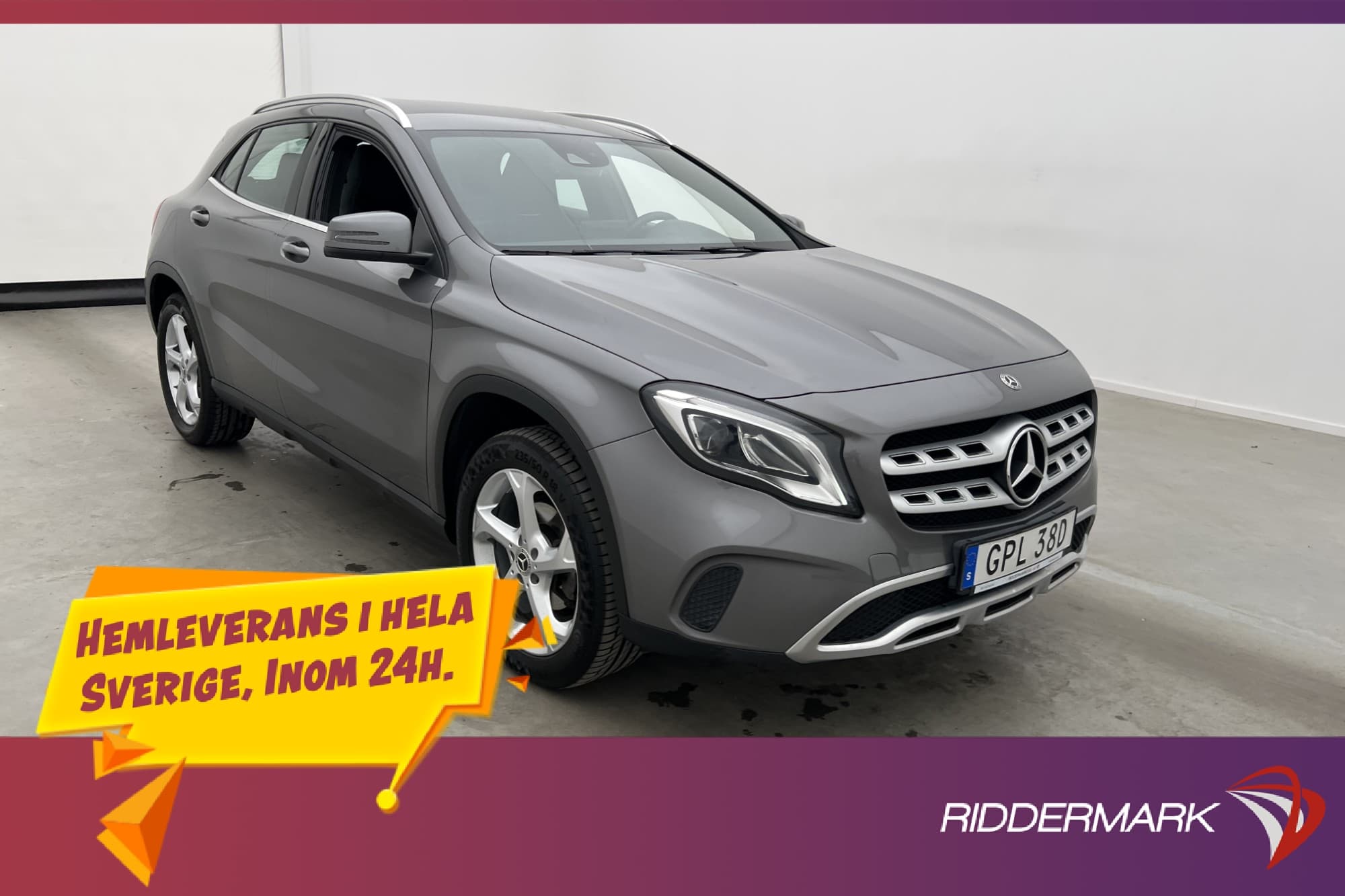 Mercedes-Benz GLA 180 122hk Kamera Navigator 0,63L/mil