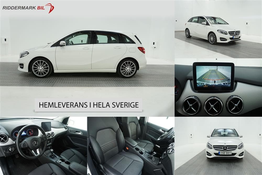 Mercedes-Benz B 180  122hk B-Kam P-Sens Drag M-Värm interiör