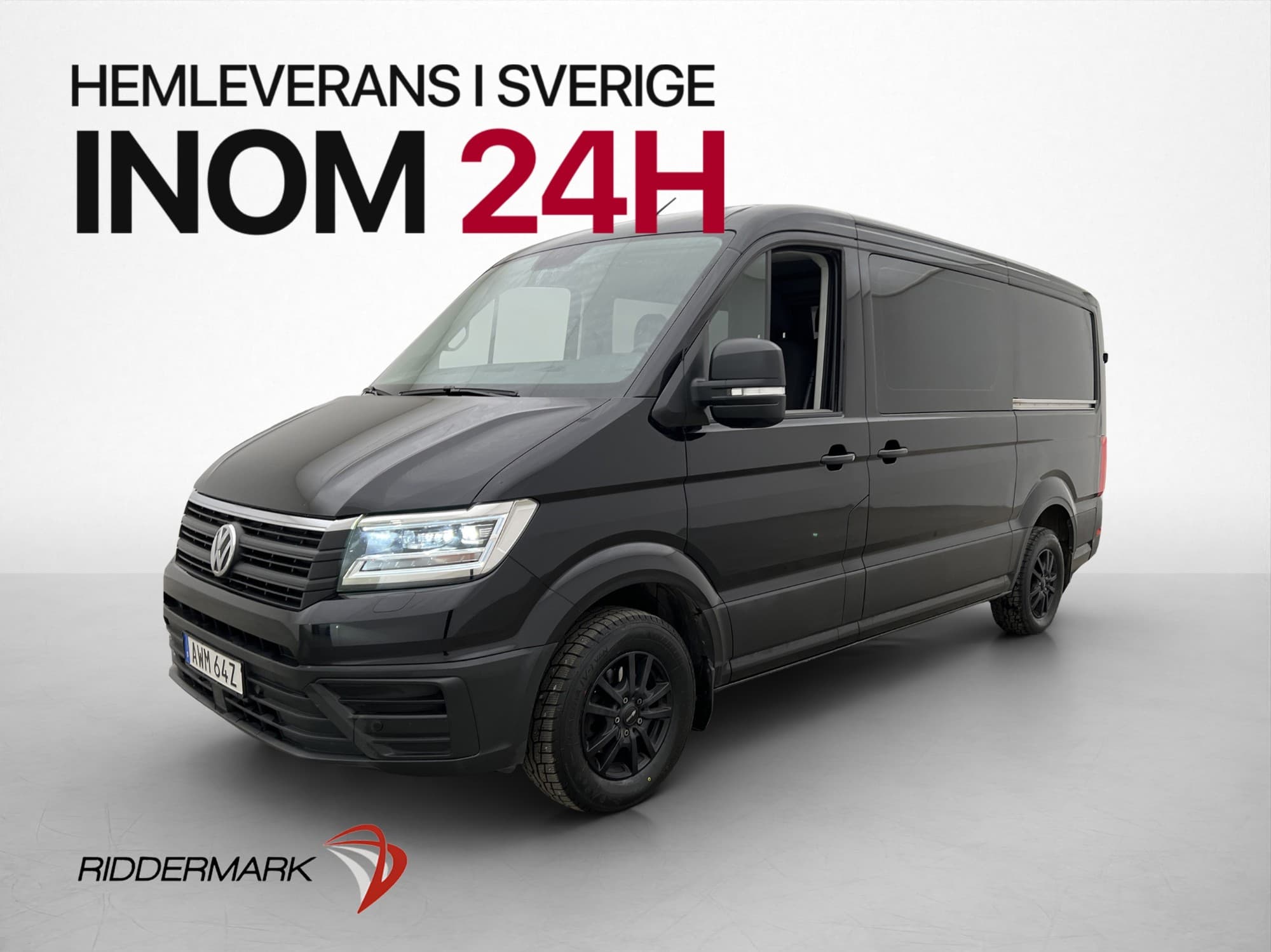 Volkswagen crafter Dubbehytt L2H1 2.0TDI Värmare Drag MOMS