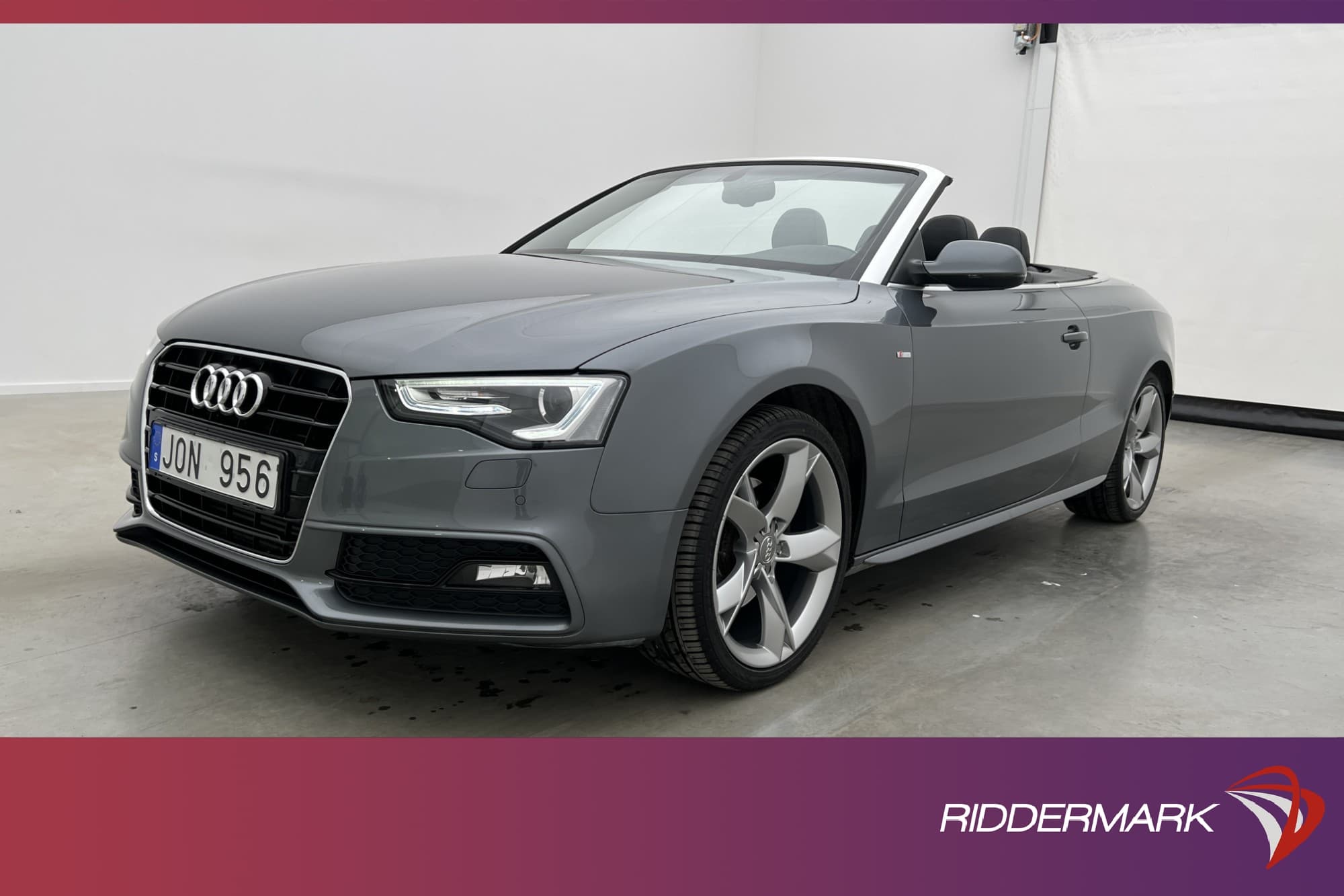 Audi A5 Cabriolet TFSI 170hk S-Line Sensorer Skinn/Alcantara