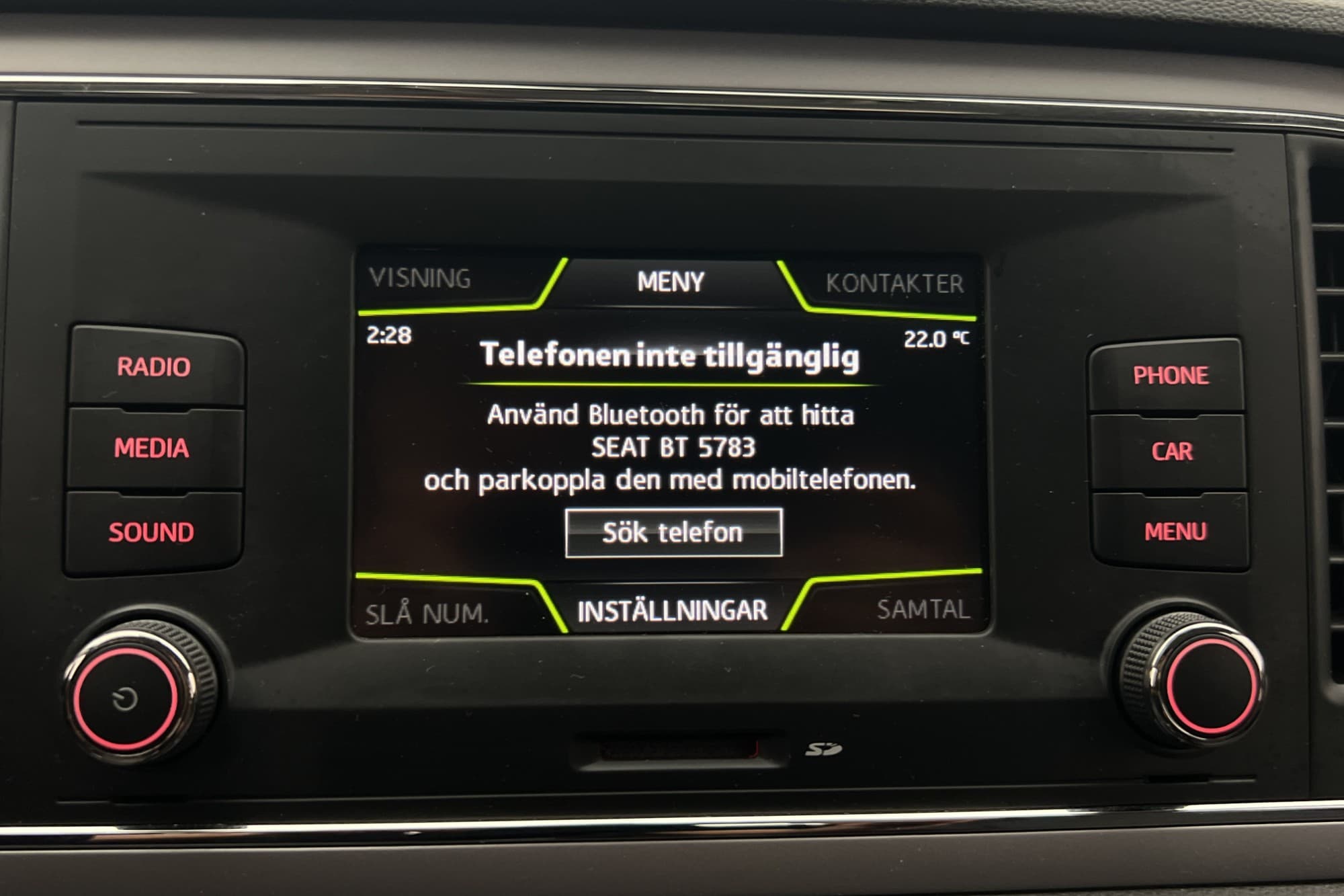 SEAT Leon 1.5 TGI 130hk Style Sensorer Bluetooth 0.55 l/mil