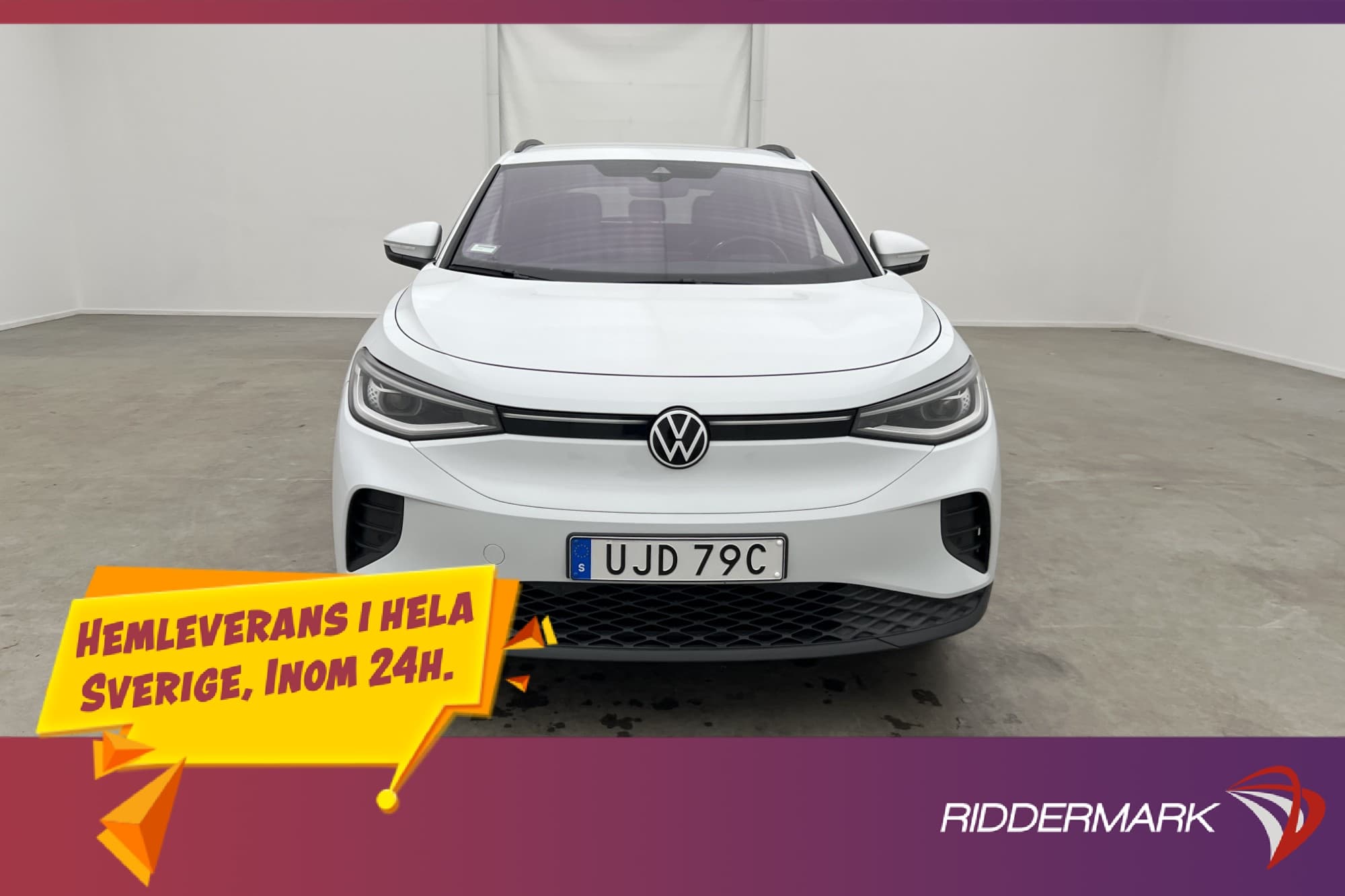 Volkswagen ID.4 Pro Performance Kamera Värmare Drag CarPlay