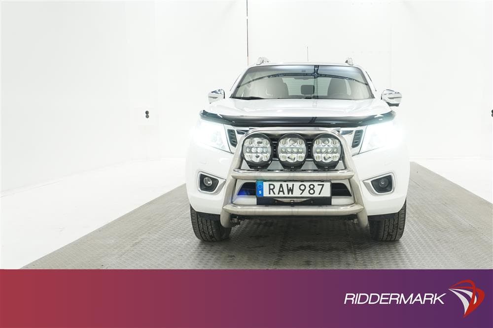 Nissan Navara 2.3 dCi Aut 4WD Tekna Taklucka Värmare Moms