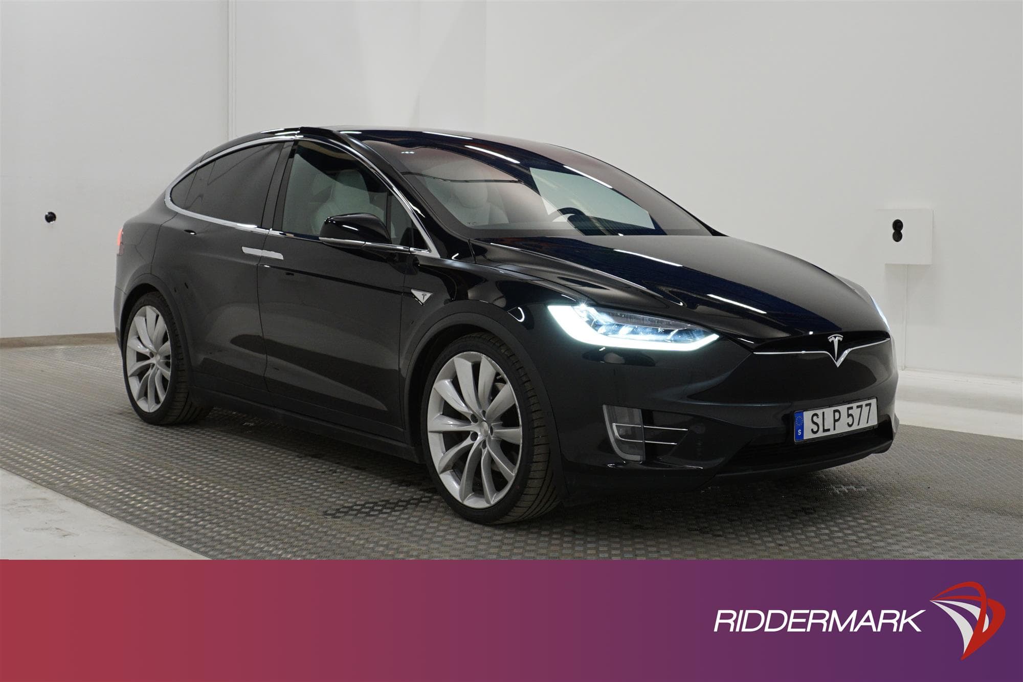 Tesla Model X 90D AWD 423hk 6Sits FRI SUPERCHARGE Drag Moms exteriör