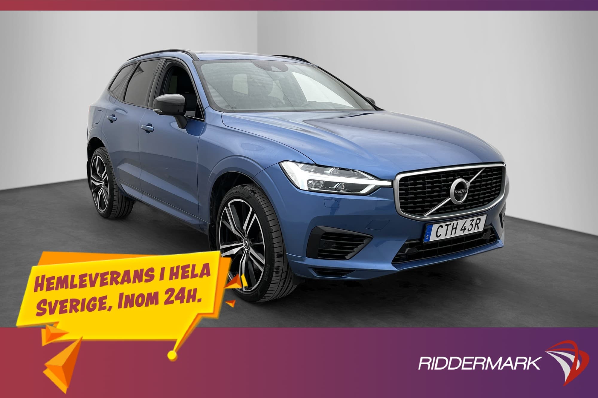 Volvo XC60 Recharge T8 AWD R-Design HUD Pano CarPlay 360°