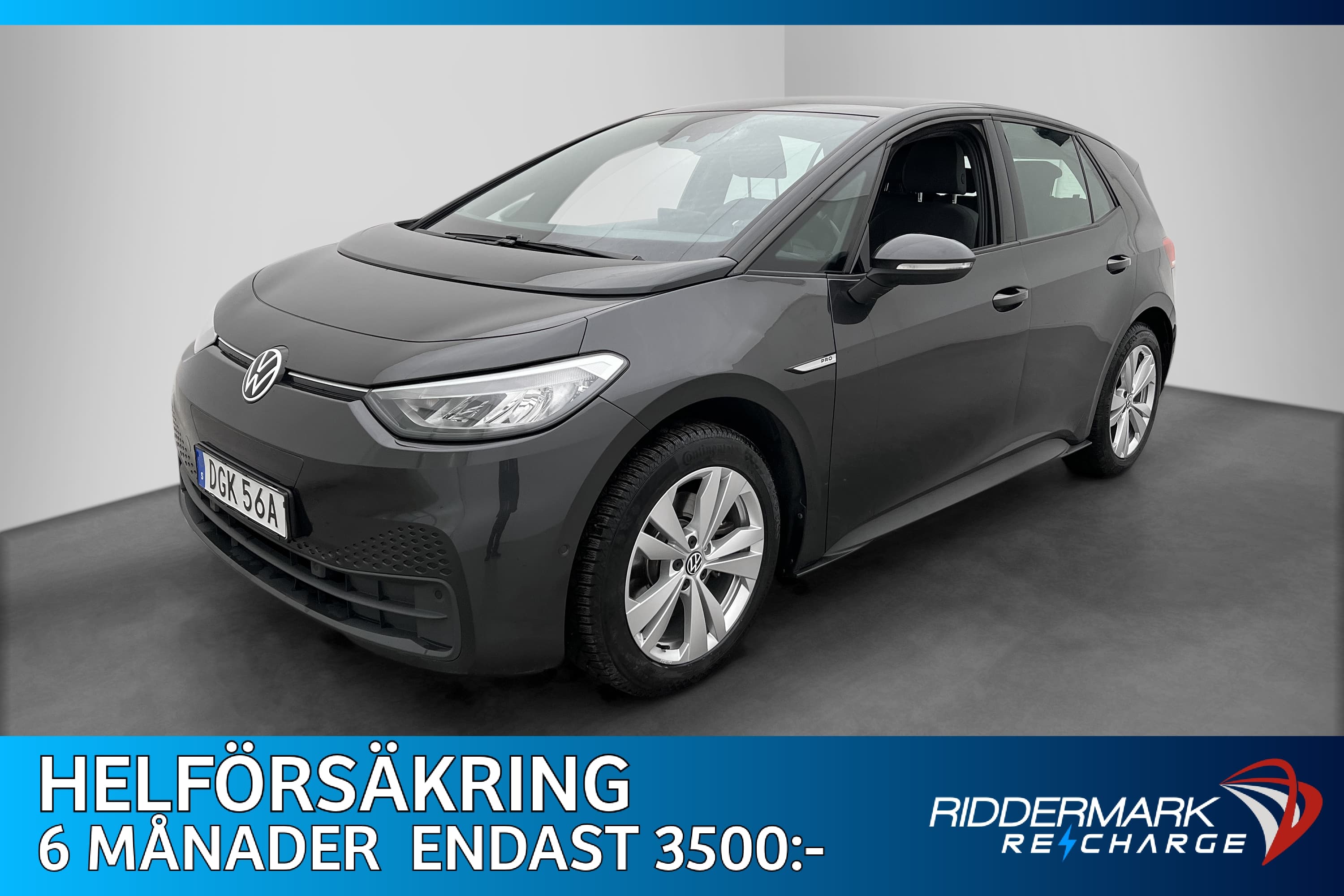 Volkswagen ID.3 Pro Performance Värmare Kamera CarPlay MOMS