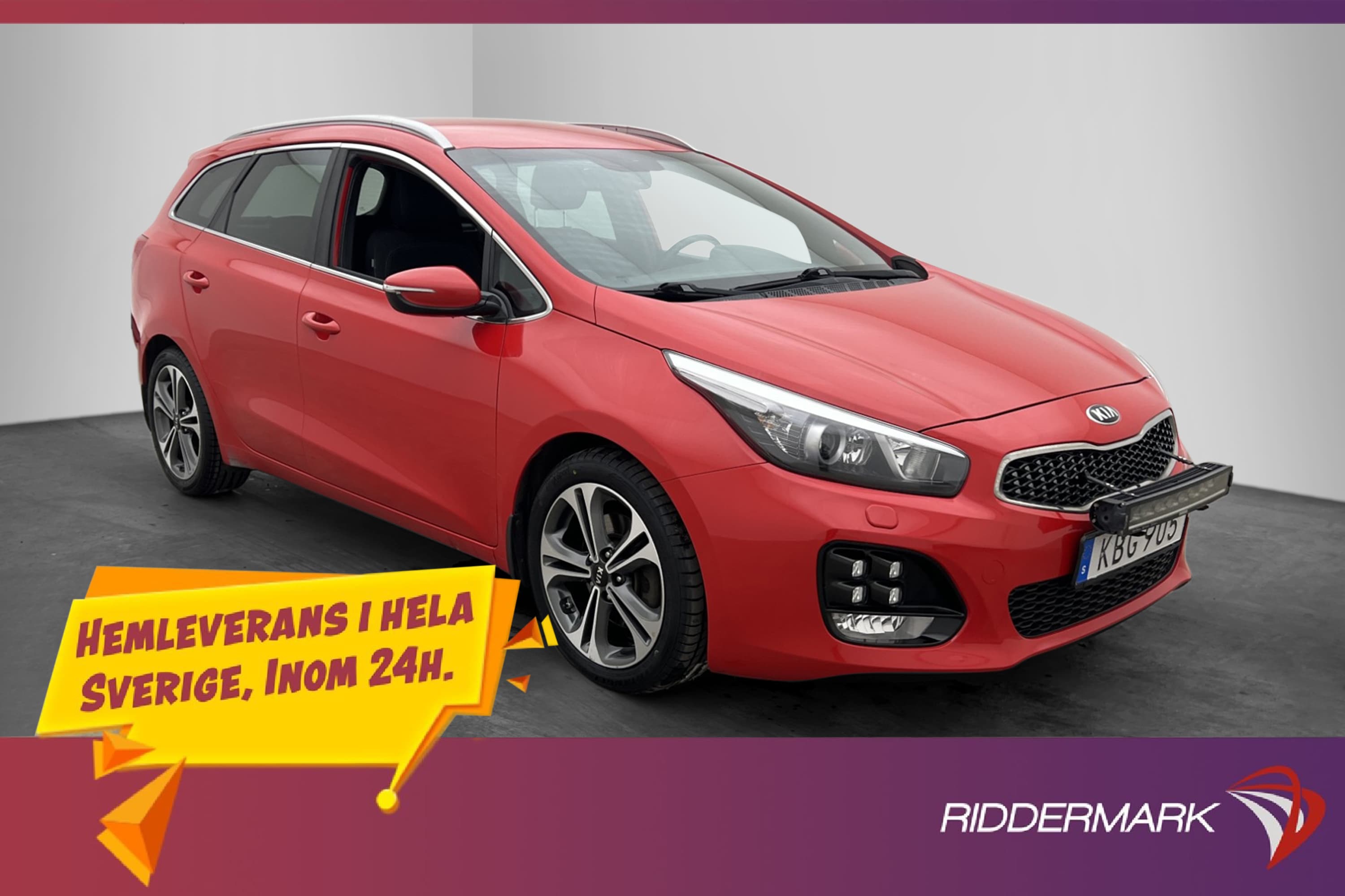 Kia Ceed 1.6 CRDi 136hk GT-Line Drag Navi Kamera Sensorer