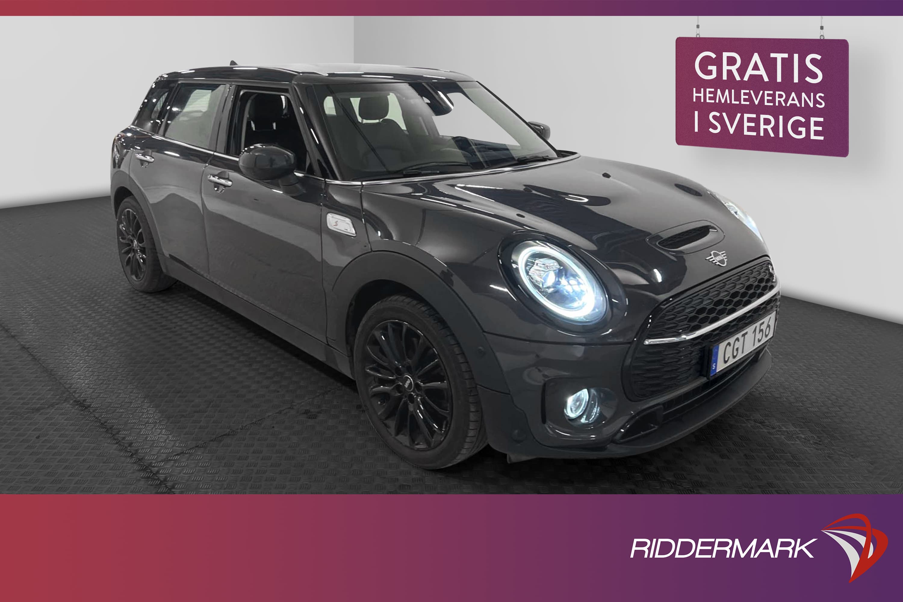 MINI Cooper S Clubman 192hk Skinn Navi Sensorer Välserad