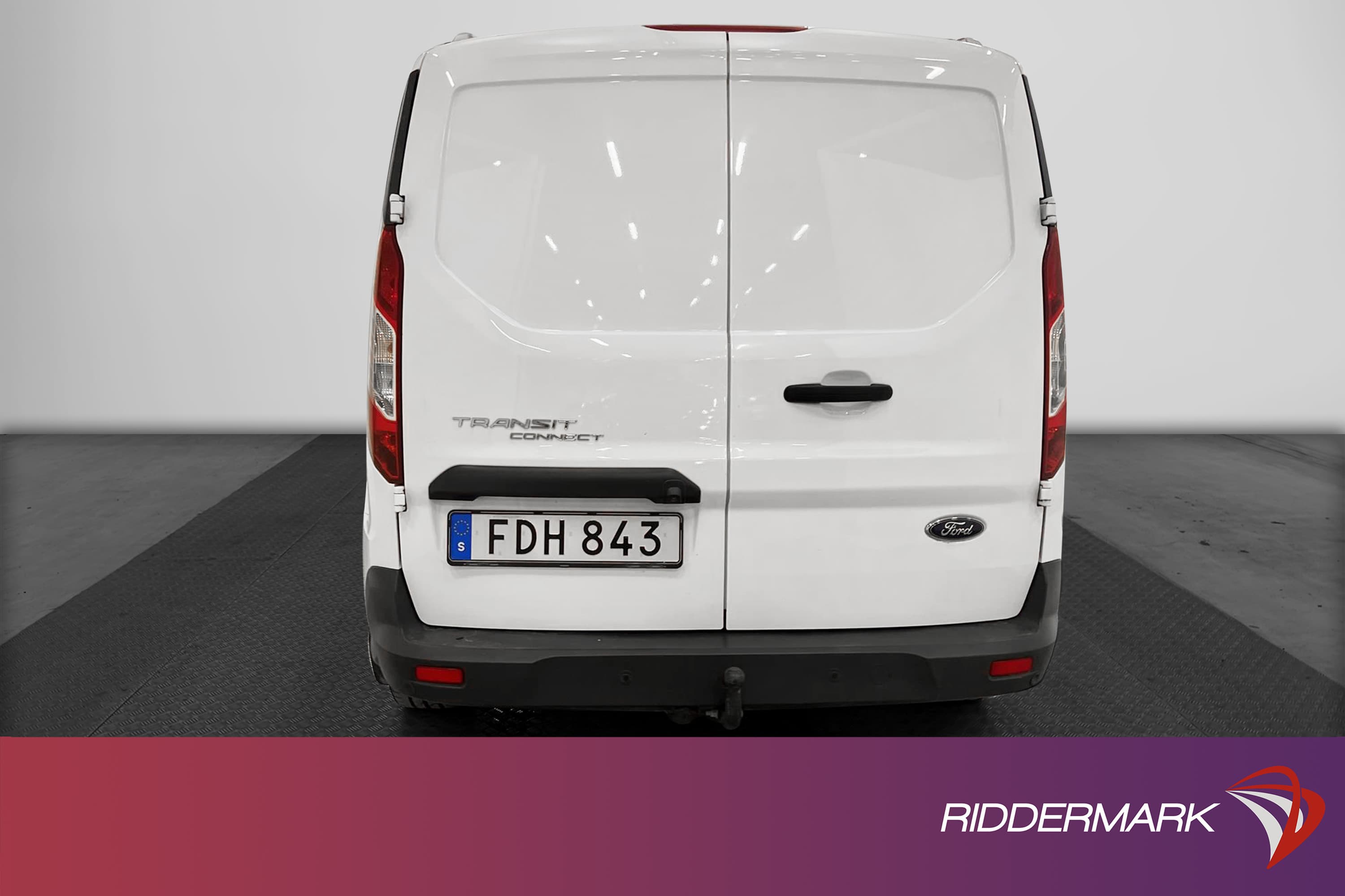 Ford Transit Connect 1.5TDCi Aut 3-sits Drag Värmare Moms