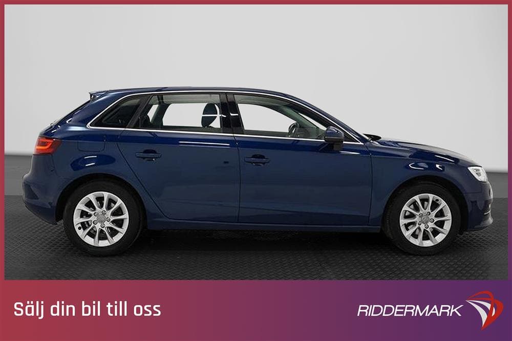 Audi A3 1.4 TFSI Sportback P-sensor Låg skatt 0,5L/Milexteriör