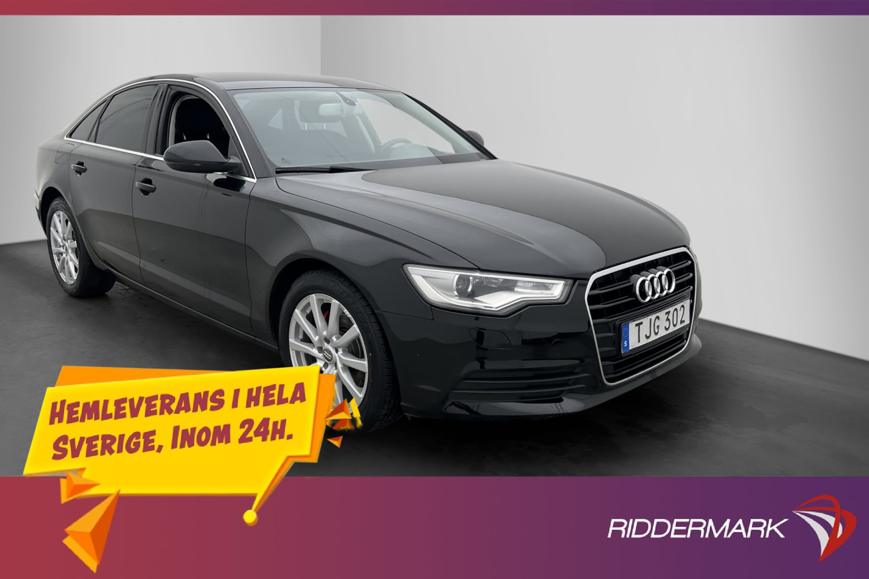 Audi A6 3.0 TDI V6 Quattro Proline Drag Sportstolar Sensorer