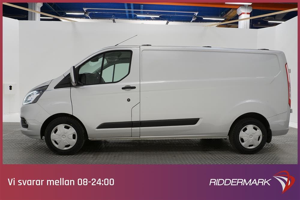 Ford Transit Custom Lång Automat Värmare V-inr Dragkro Moms