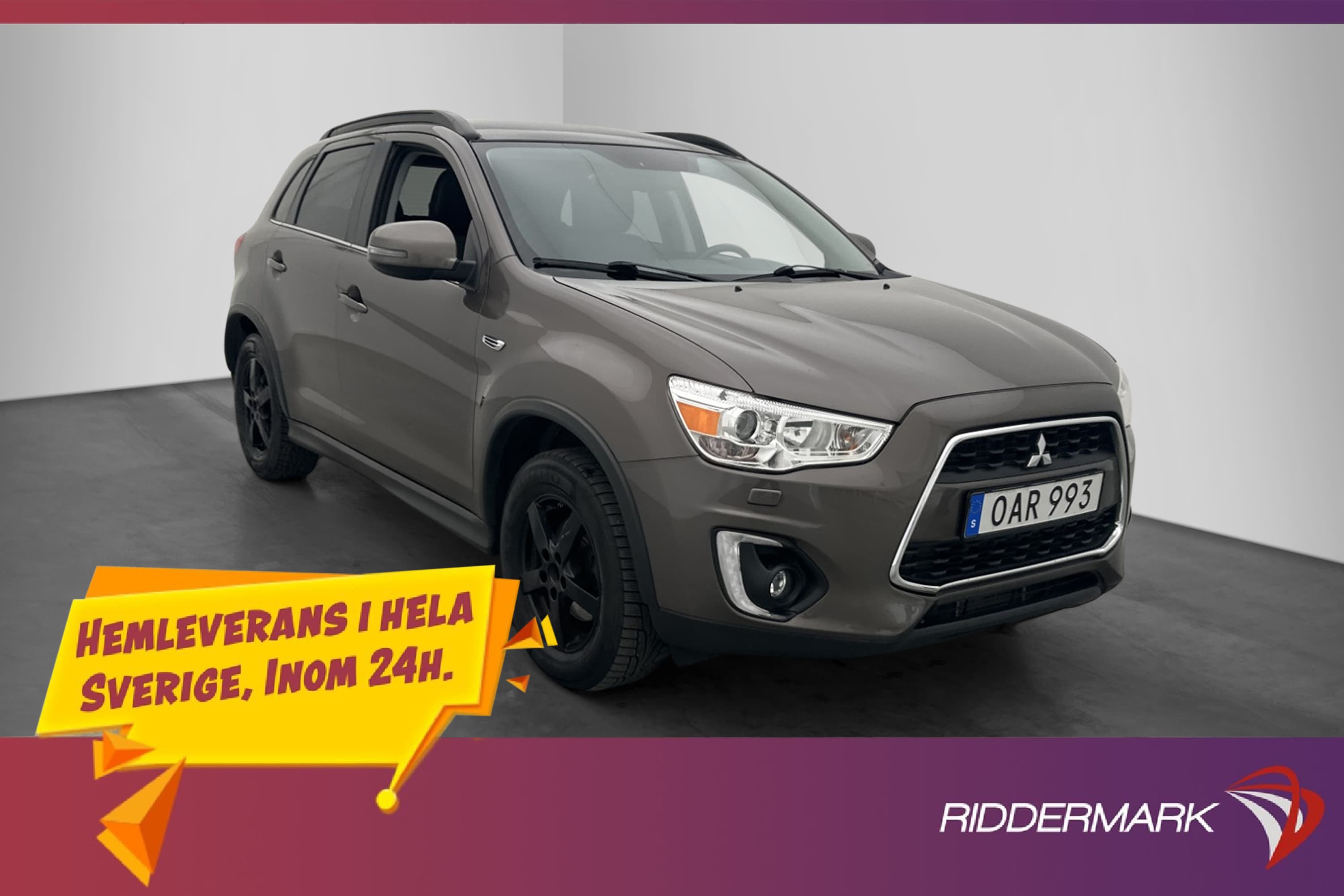 Mitsubishi ASX 4WD 150hk Business Pano Rockford Kamera Drag