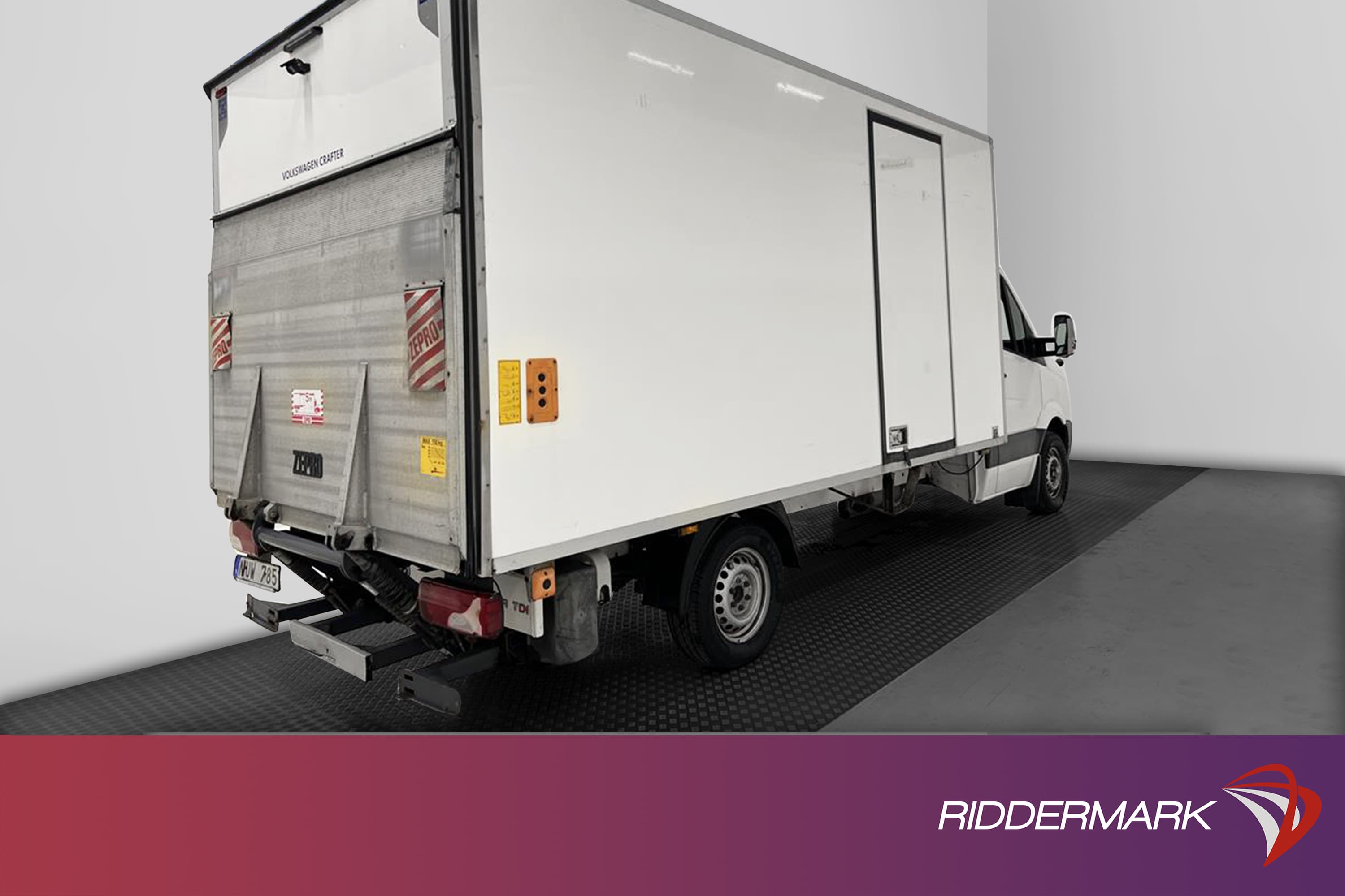 Volkswagen Crafter 2.0TDI Kylbil Bakgavel Värmare Moms exteriör