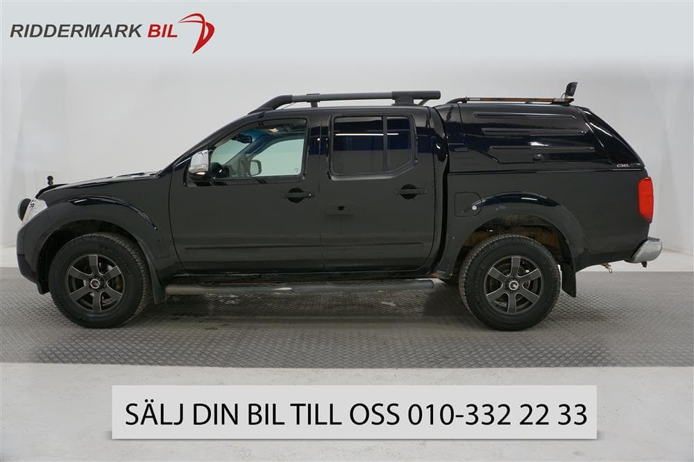 Nissan Navara 2.5 Aut 4x4 Nyservad Kåpa Diff Taklucka 