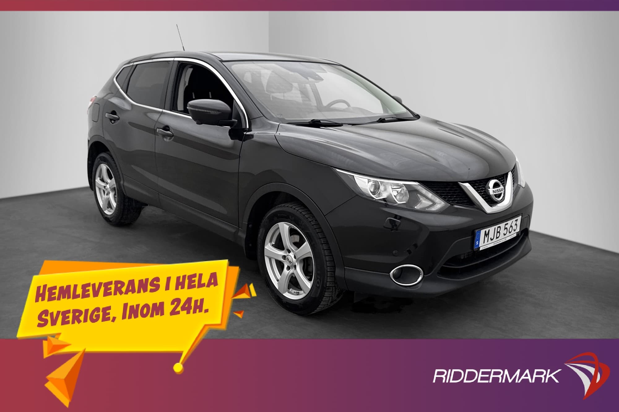 Nissan Qashqai 1.6 dCi N-Connecta 360° Navi Keyless Sensorer