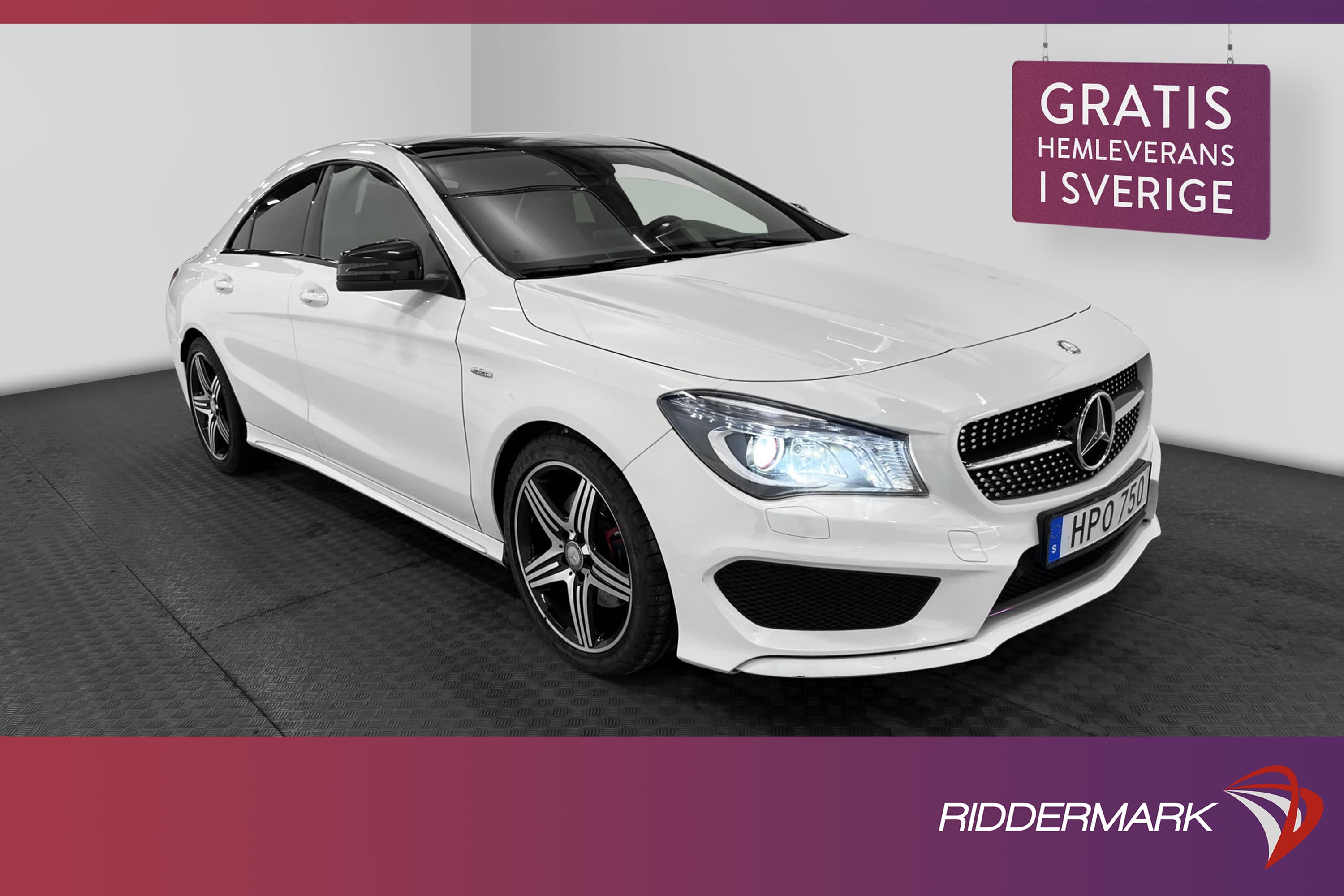 Mercedes-Benz CLA Coupé 250 4M 211hk AMG Värmare Pano Kamera