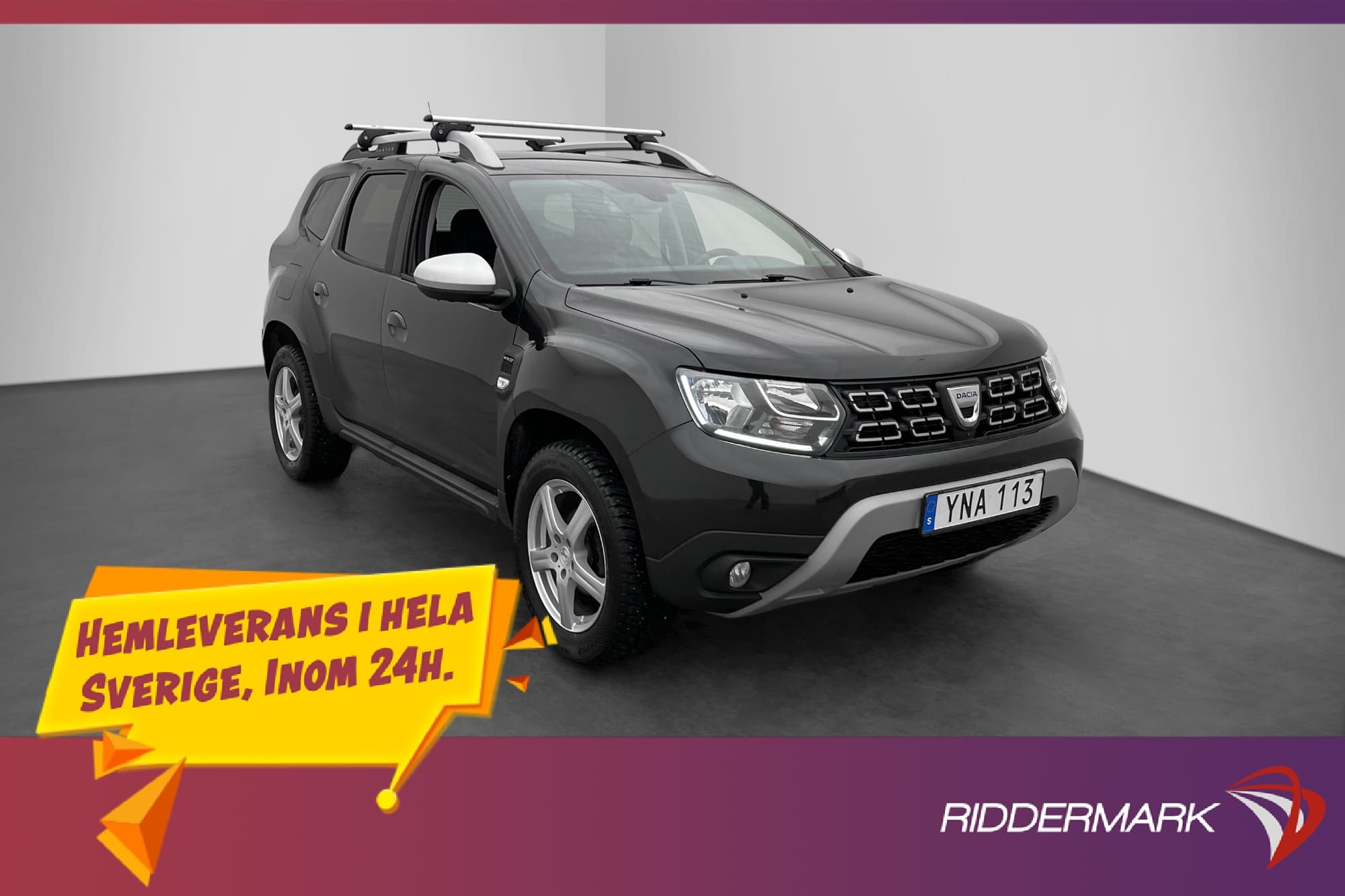 Dacia Duster 1.5 dCi 109hk 4x4 Kamera Farthållare Navi Drag