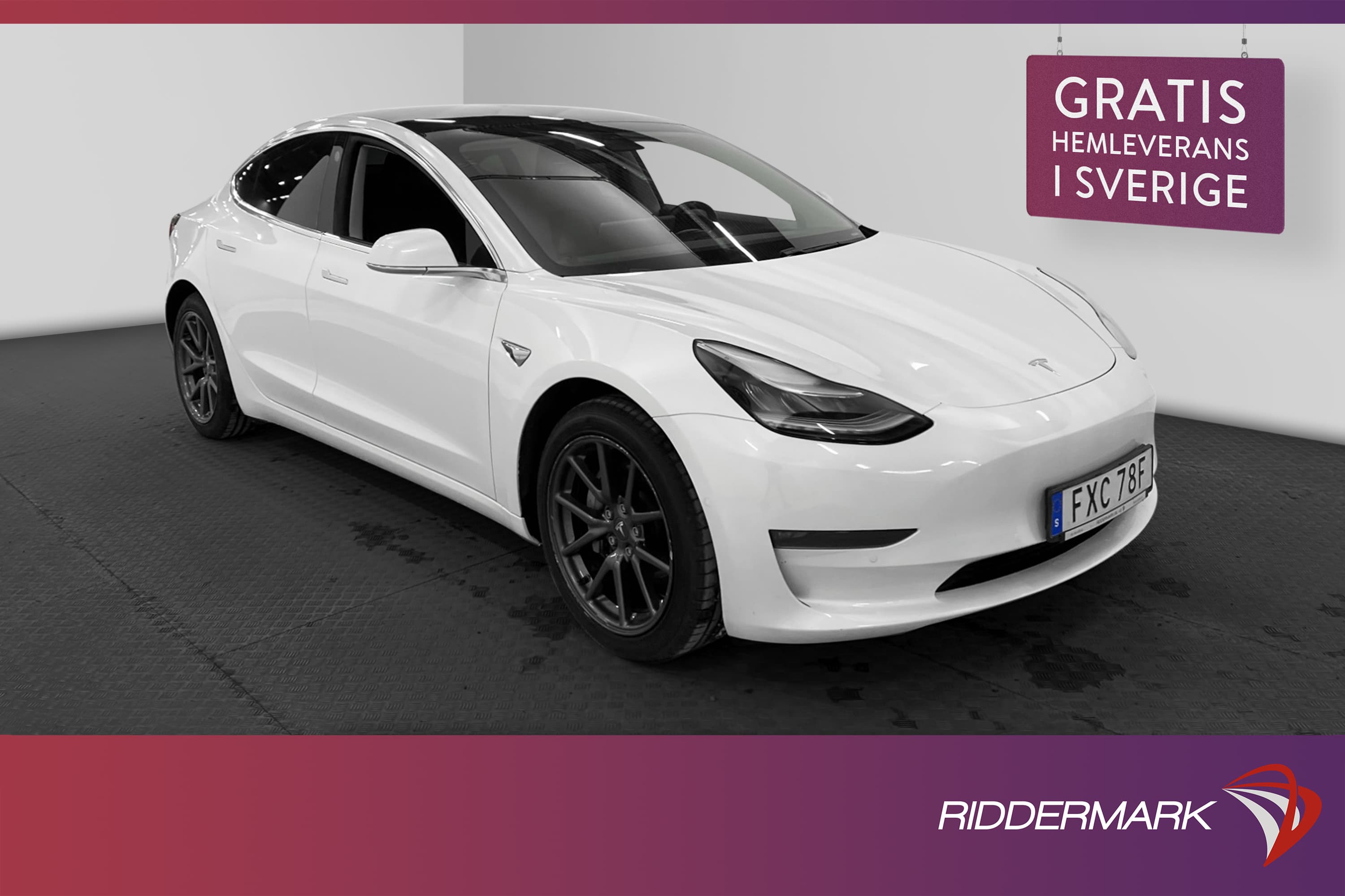 Tesla Model 3 Long Range AWD 440hk