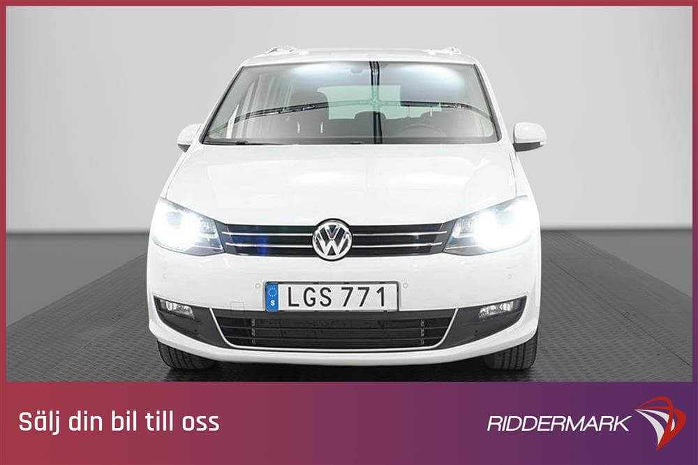 Volkswagen Sharan 150hk 7-Sits Pano B-Kamera Drag 0,47l/milexteriör