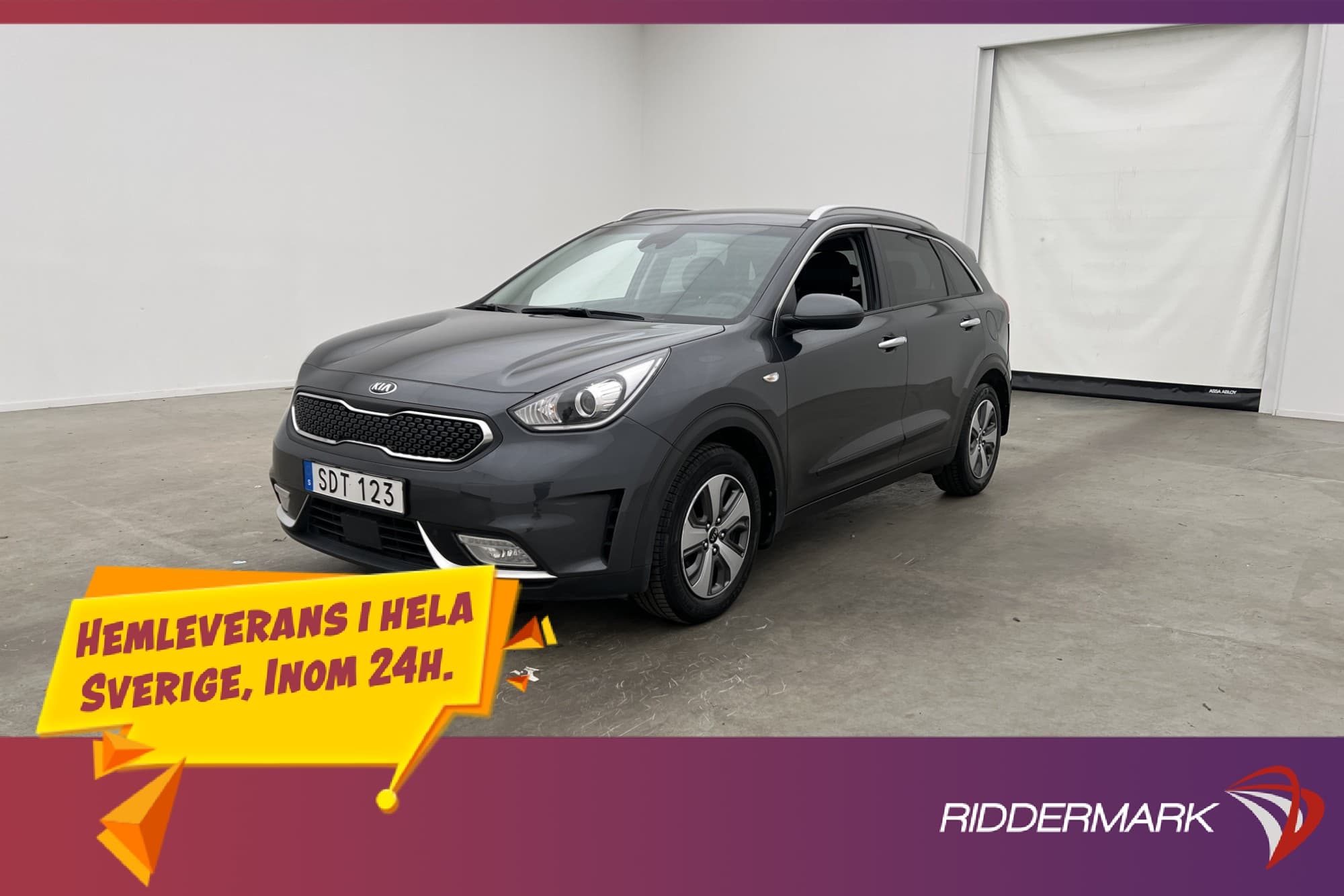 Kia Niro Hybrid 141hk Advance Plus Kamera CarPlay Navi