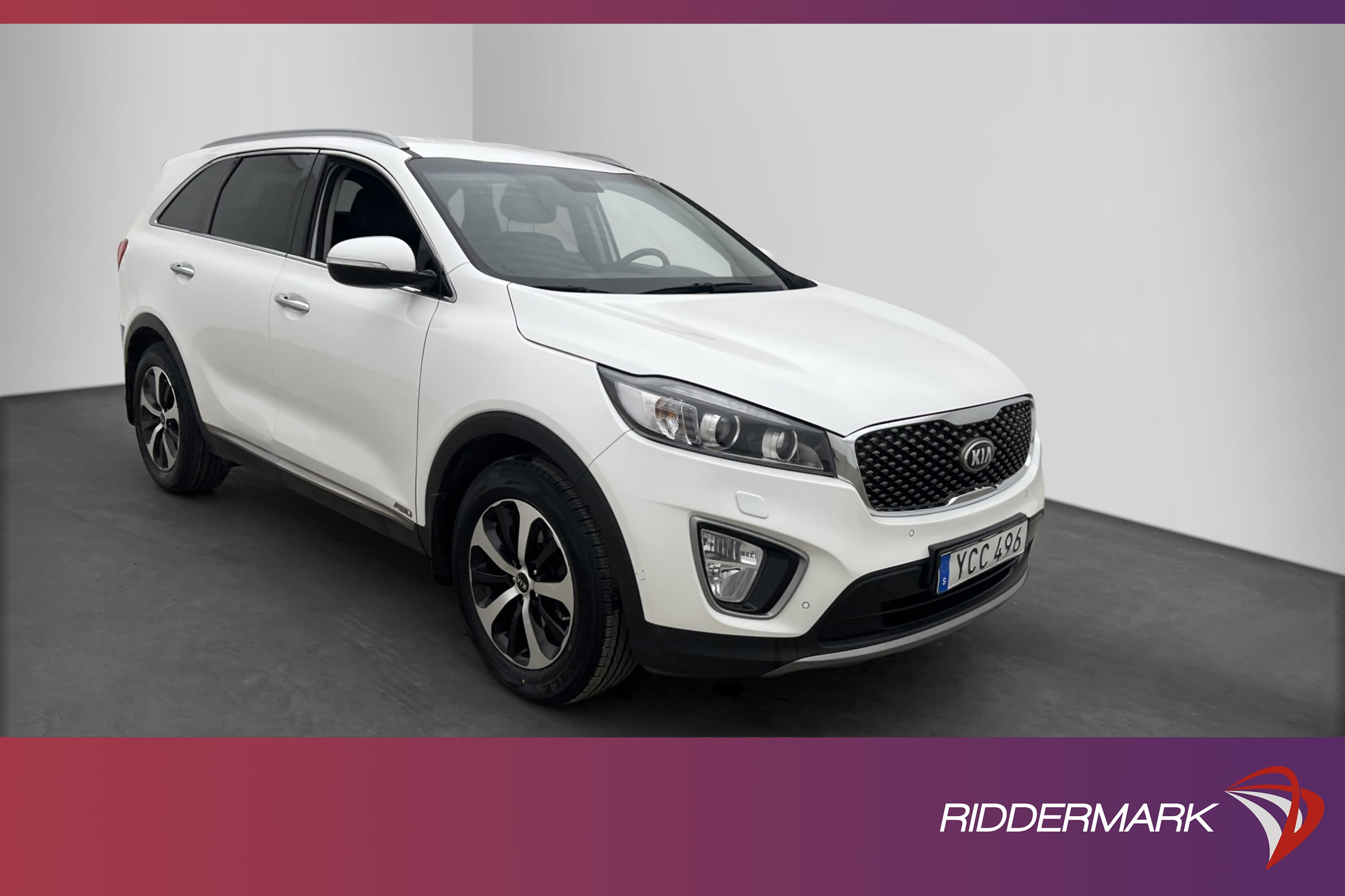 Kia Sorento CRDi AWD 200hk Business 7 Sits Skinn Kamera Drag