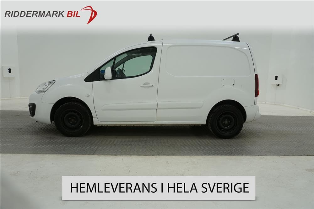 Peugeot Partner Pro-Pack 1.6 HDI Eu6 100hk Värmare Moms