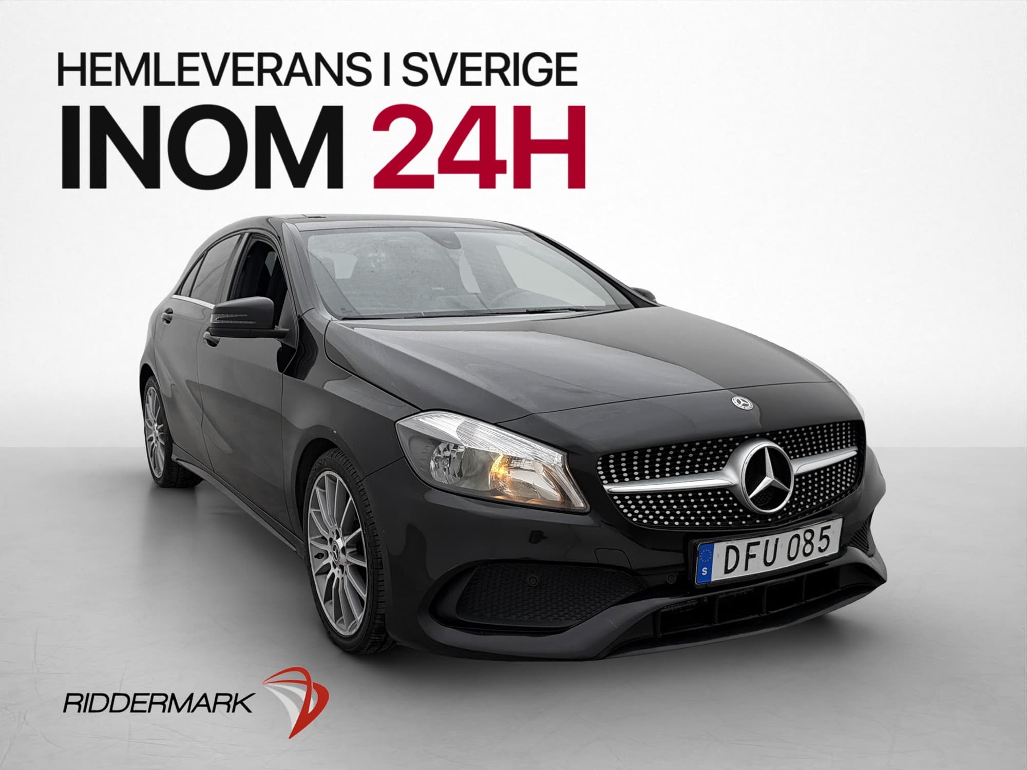 Mercedes-Benz A 180 AMG 122hk Bluetooth Kamera Halvskinn