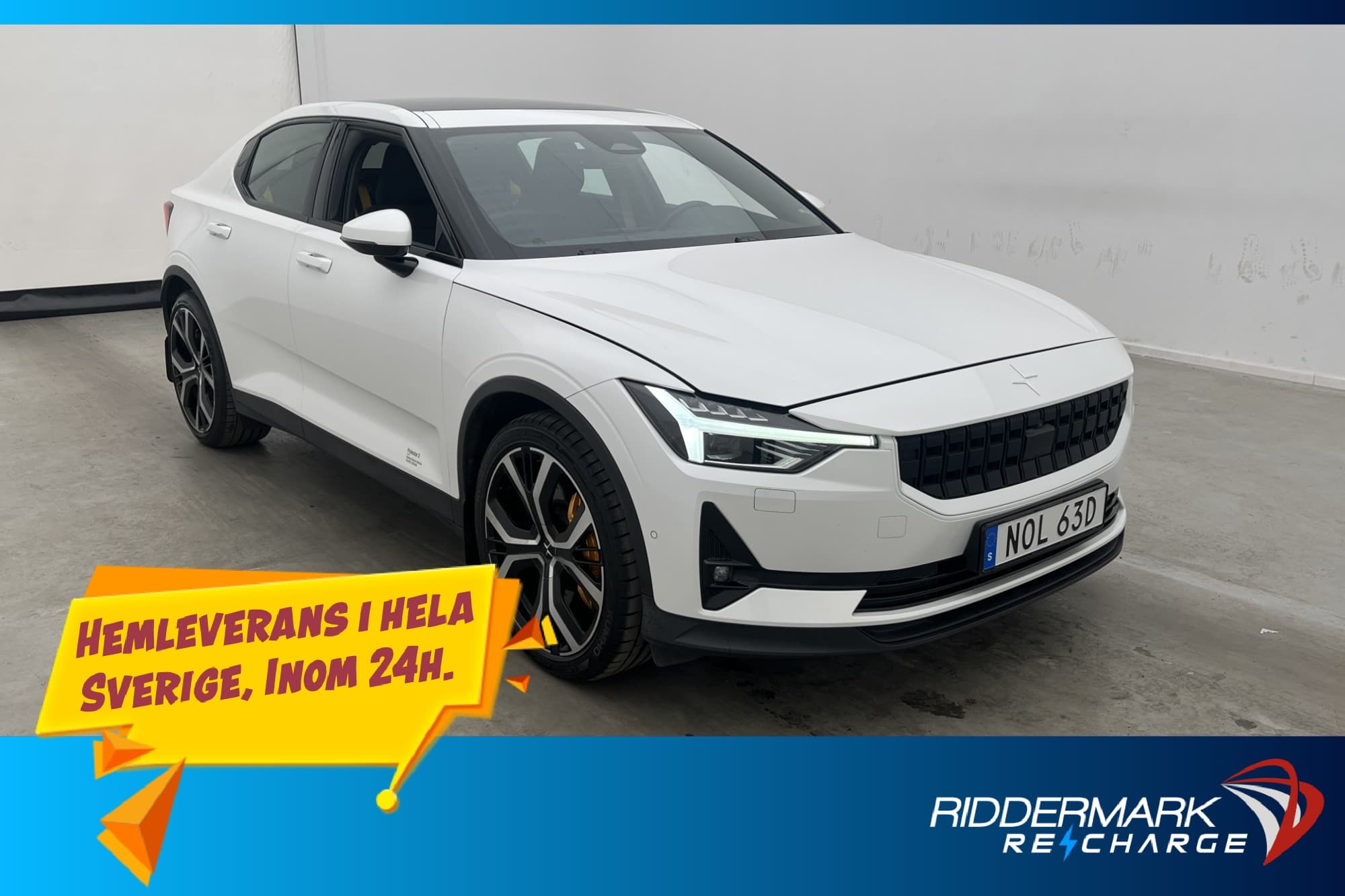 Polestar 2 Long Range Dual Motor Performance Pano H/K 360°