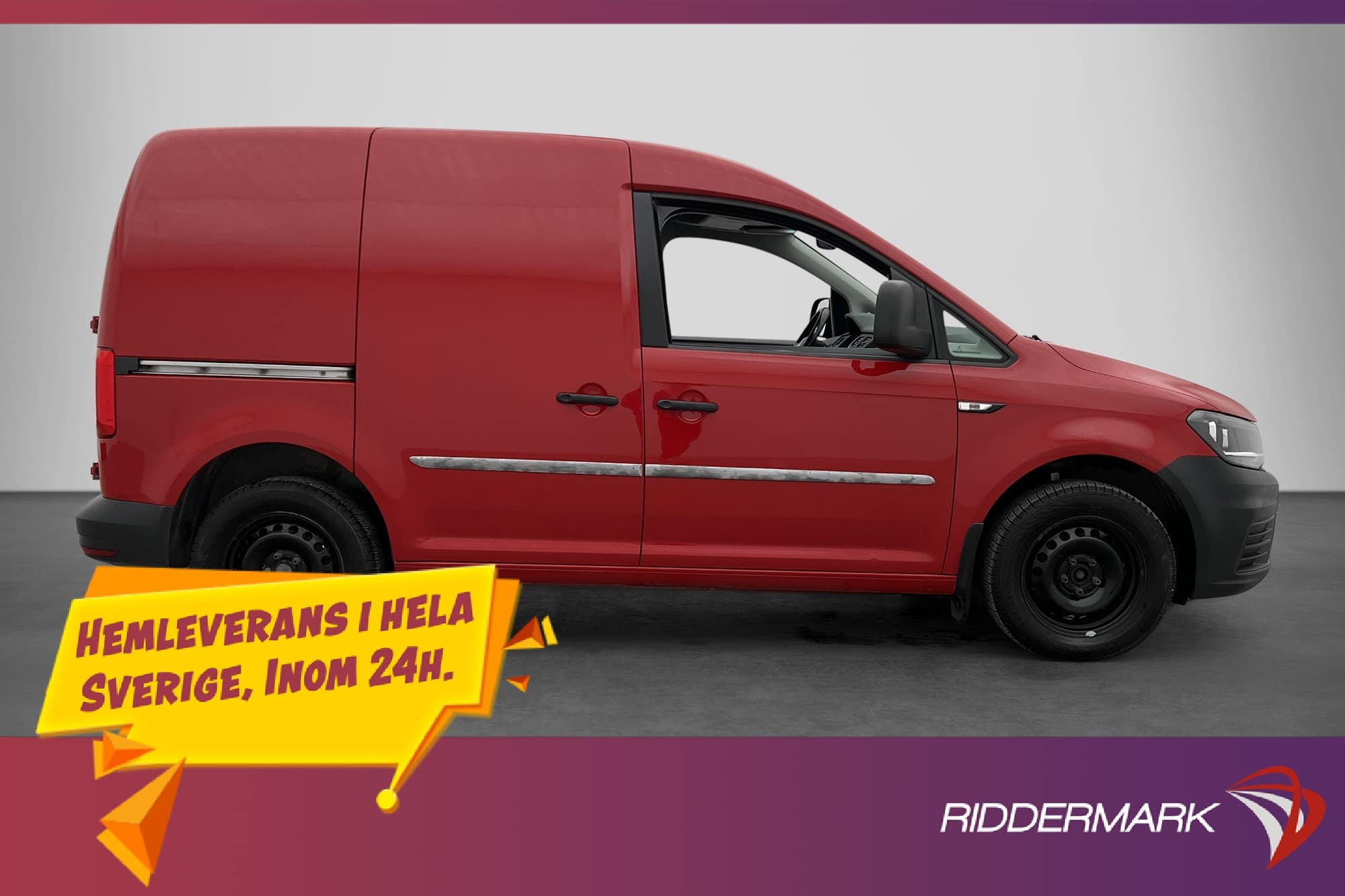 Volkswagen Caddy 2.0 TDI Värmare Drag PDC Farthållare Moms