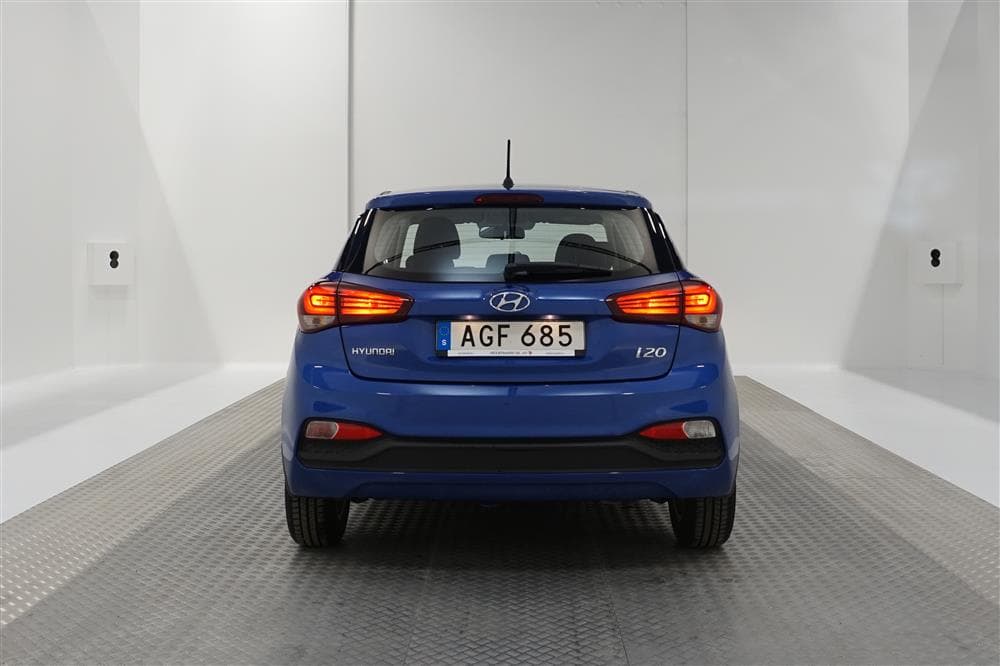 Hyundai i20 1.0 100hk Auto M-värm Välserv Rattvärm 0,52l/mil