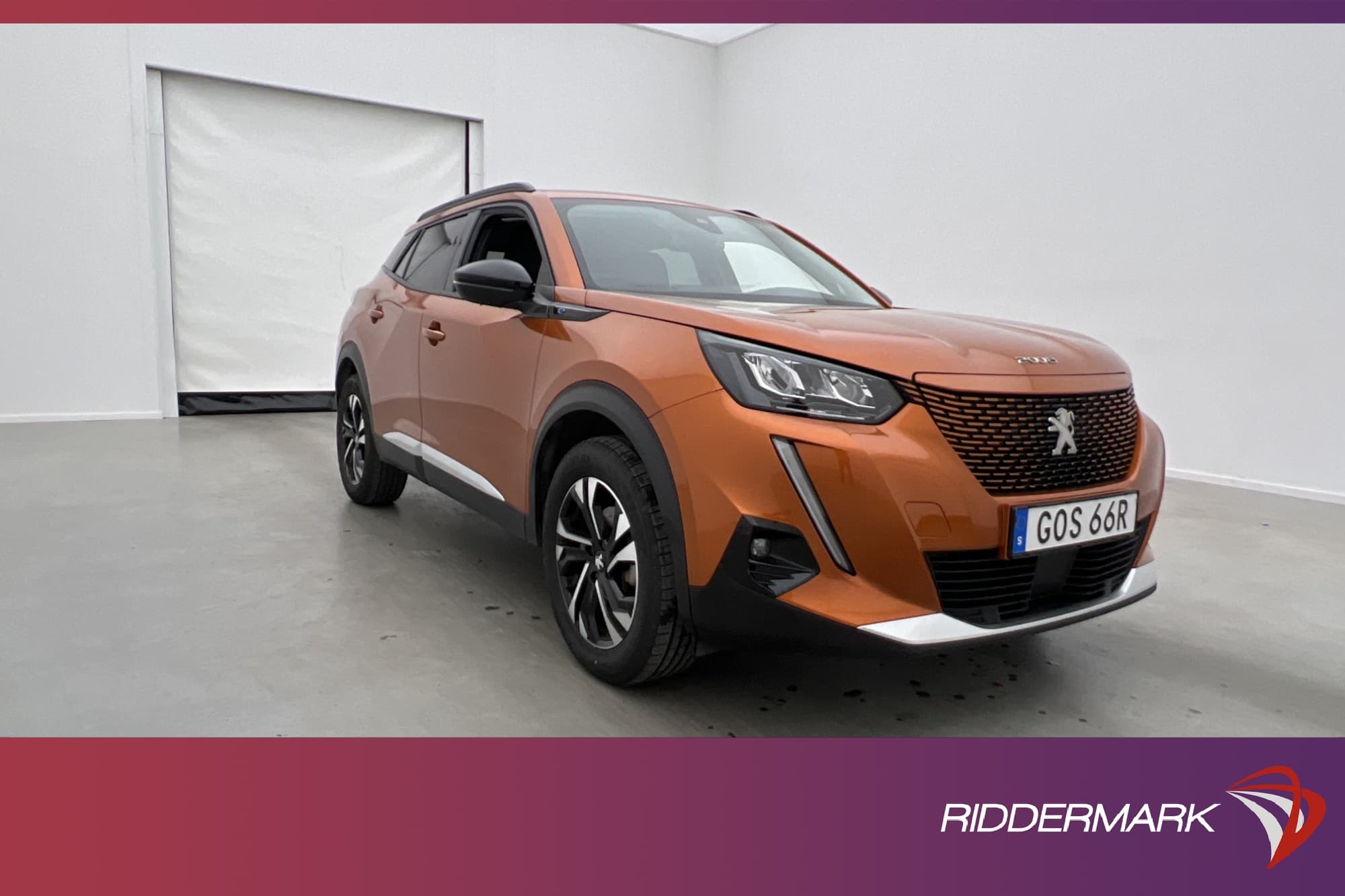Peugeot e-2008 136hk Kamera Halvskinn CarPlay Keyless MOMS