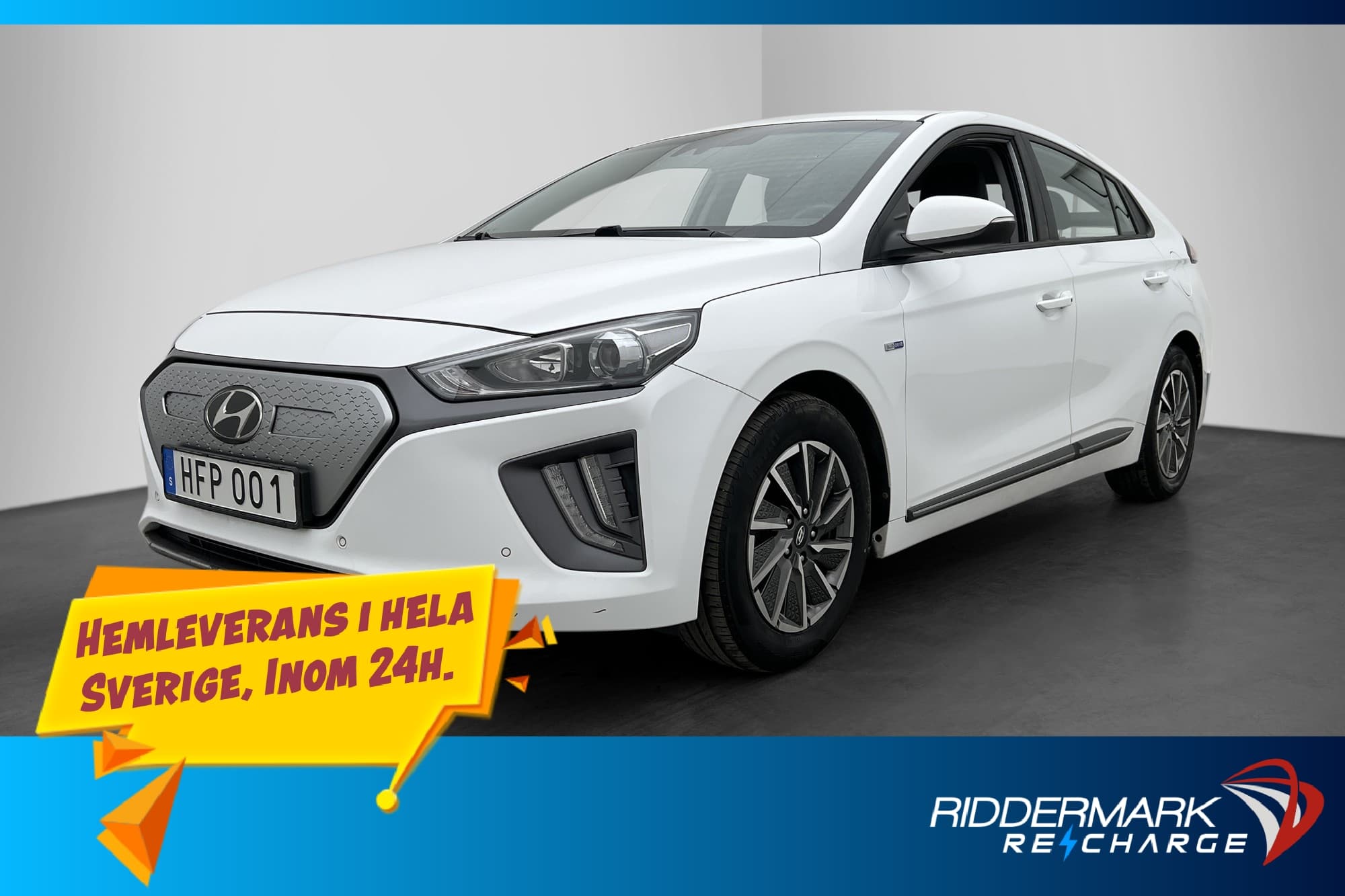 Hyundai IONIQ Electric 38.3 kWh 136hk Trend Kamera CarPlay