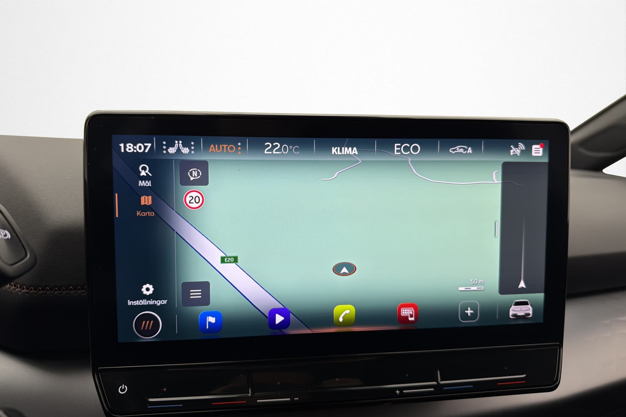 CUPRA Born 58 Värmare Kamera CarPlay Adapt-fart Keyless