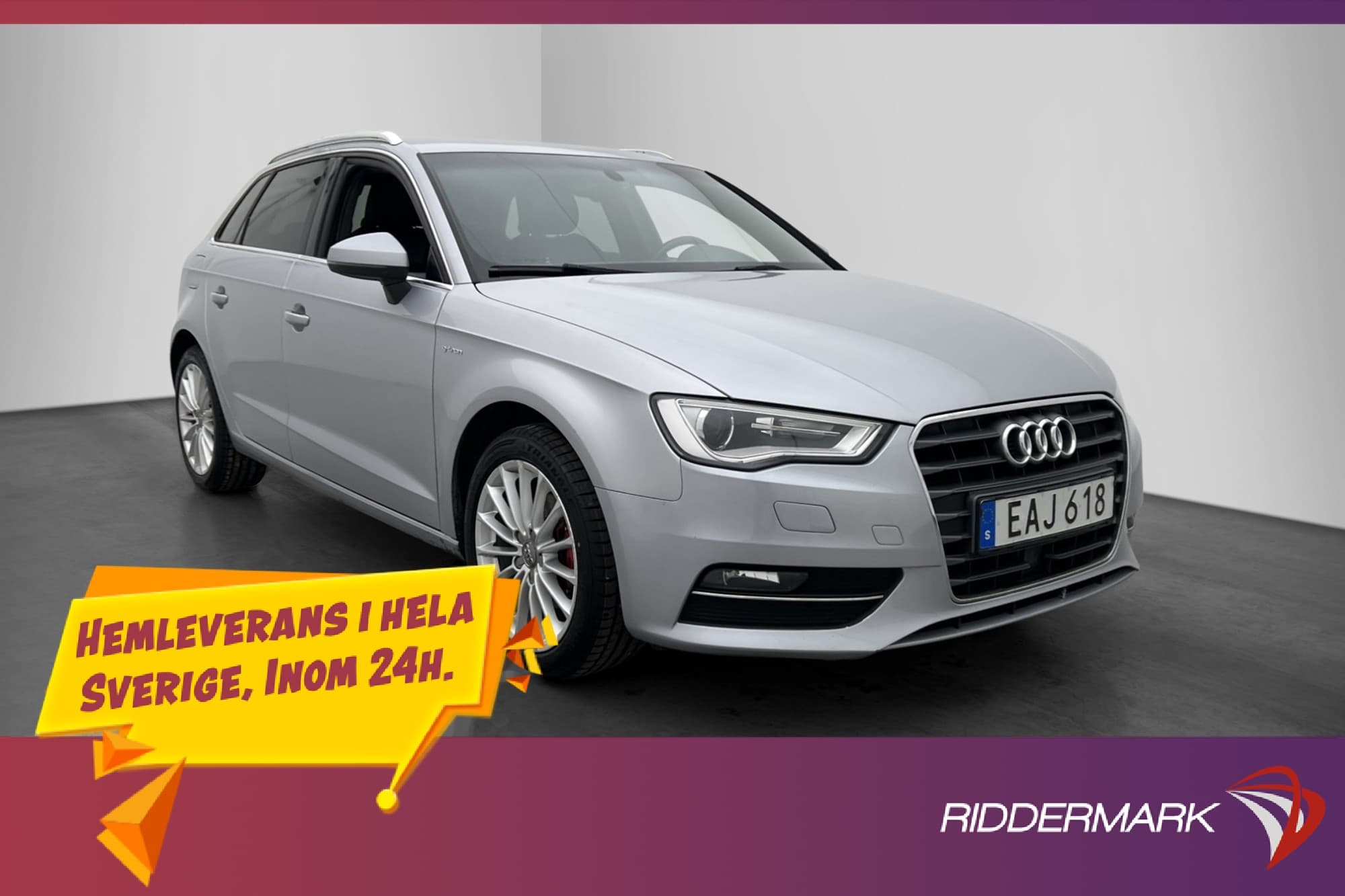 Audi A3 1.4 TFSI Ambition B&O Dragkrok Värmare Adapt-Fart