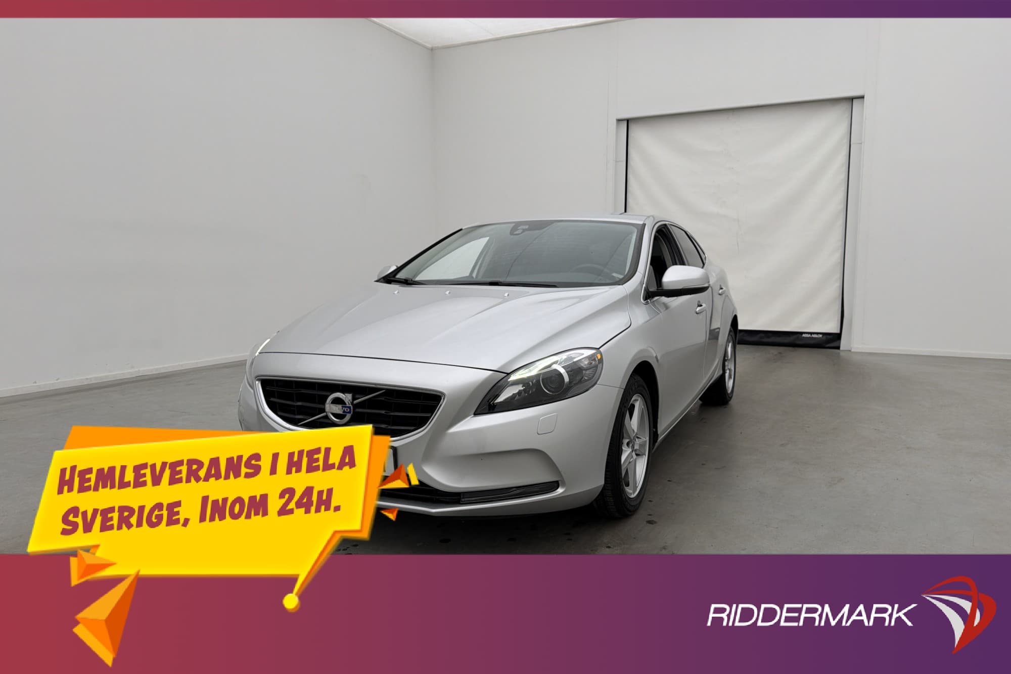 Volvo V40 T3 150hk Momentum P-Sensorer Farthållare 0,53l/Mil