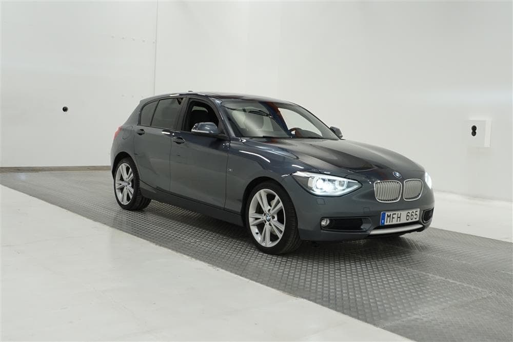 BMW 125d Urban Line Taklucka Navi Skinn 0,47/milexteriör