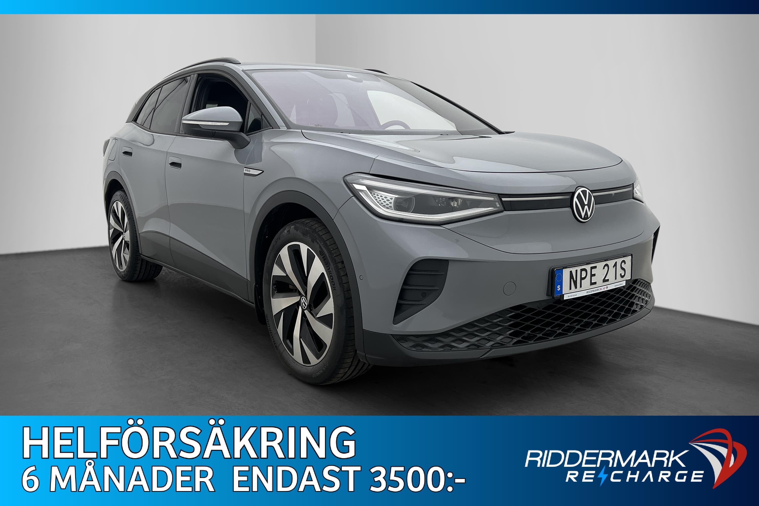 Volkswagen ID.4 Pro Performance Värmare CarPlay 360° MOMS