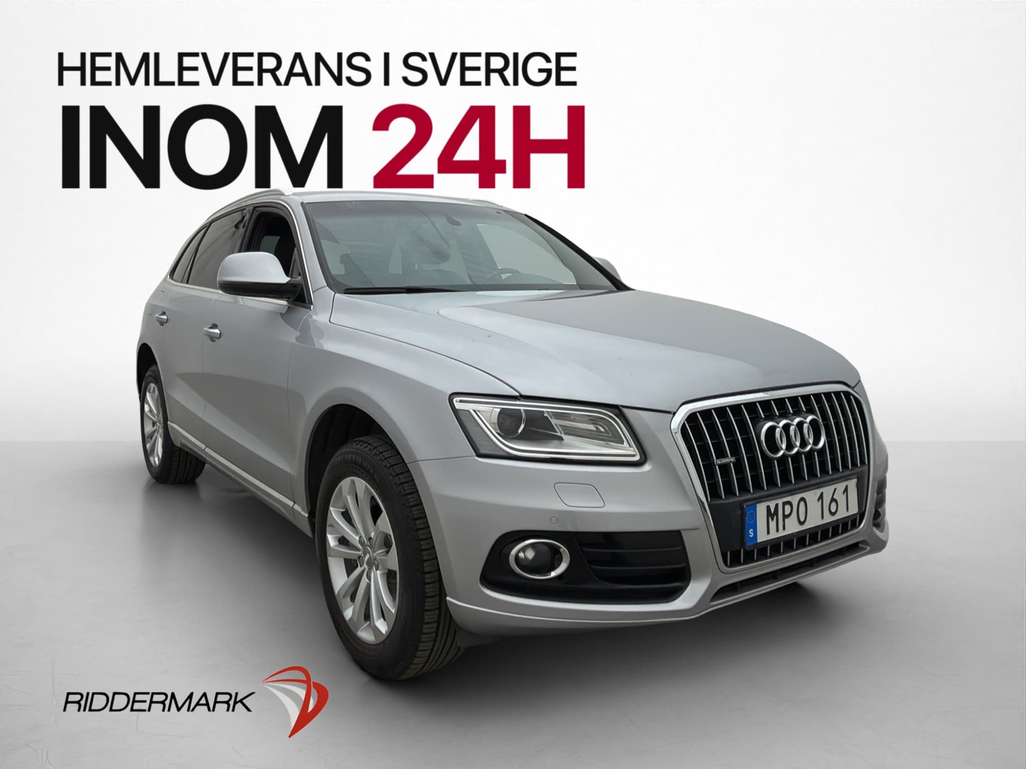 Audi Q5 2.0 TDI Quattro 190hk D-Värmare P-Sensorer Halvskinn