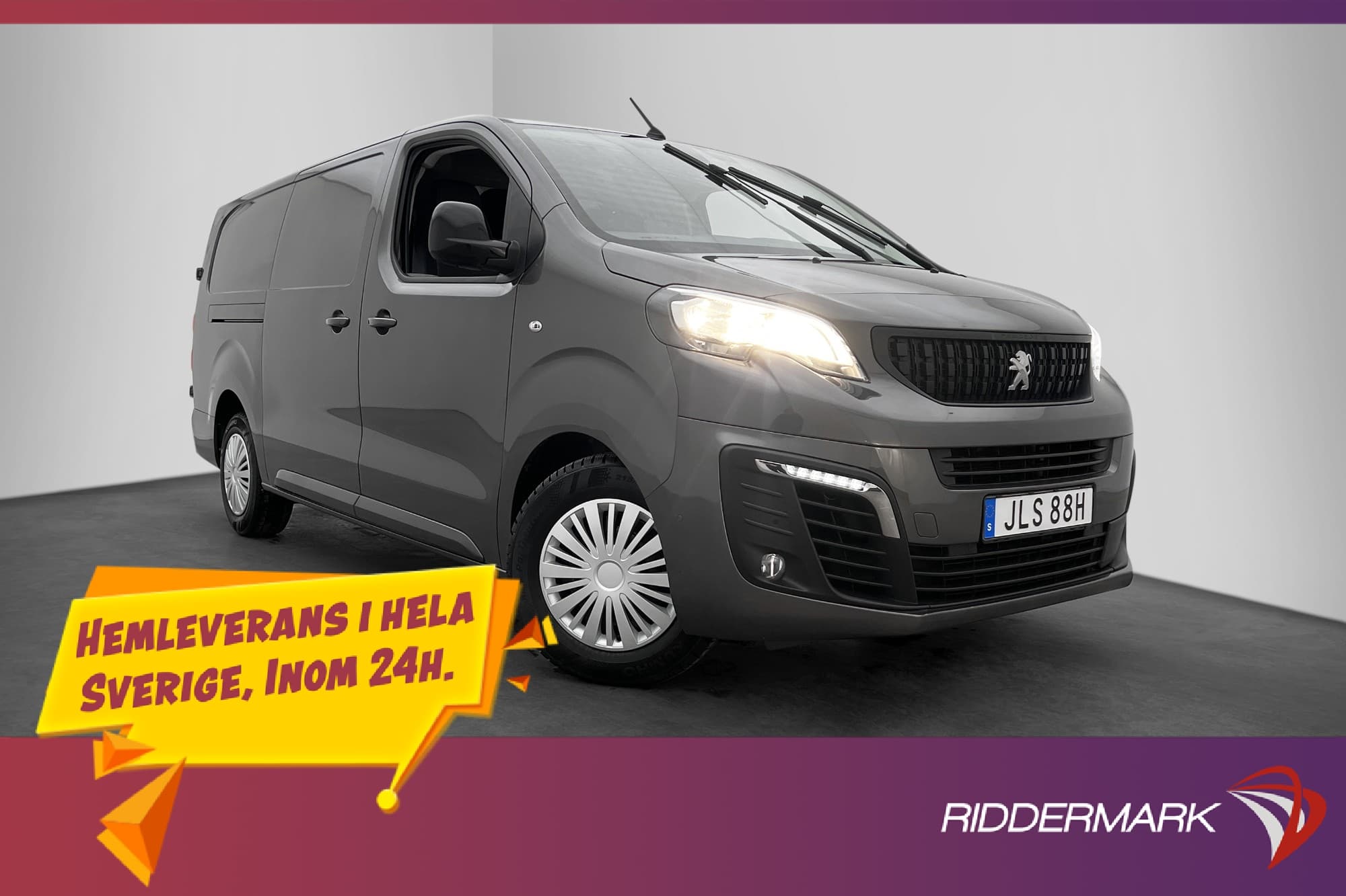 Peugeot Expert L3 2.0 Värmare Dragkrok B-Kamera CARPLAY Moms