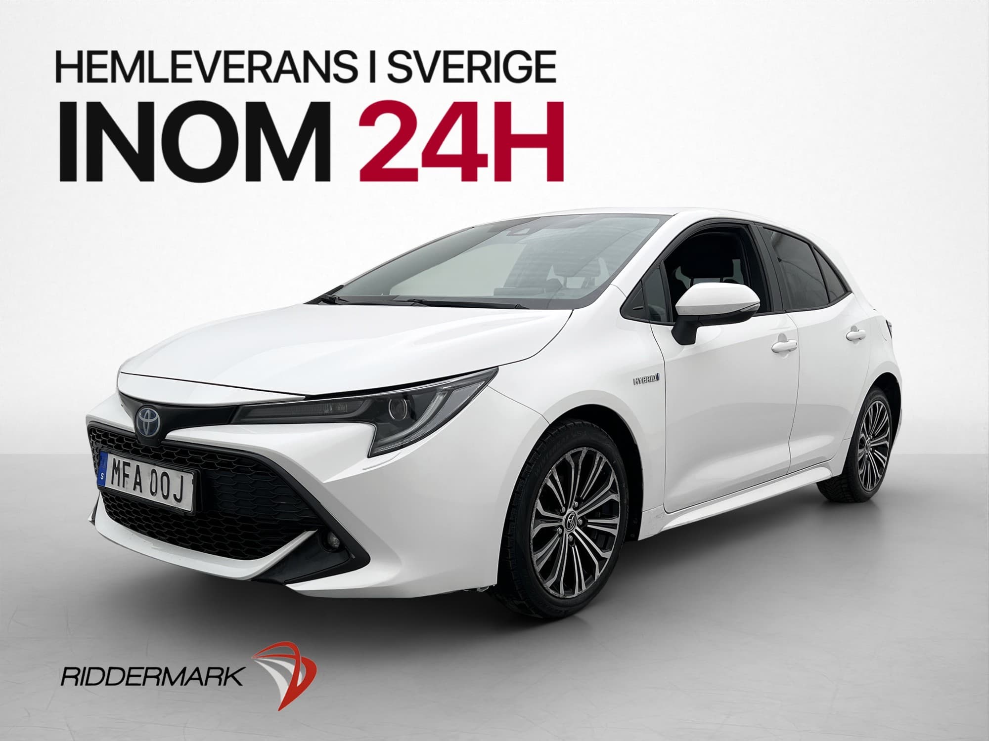 Toyota Corolla Hybrid Kamera Rattvärme Keyless 2Brukare MOMS