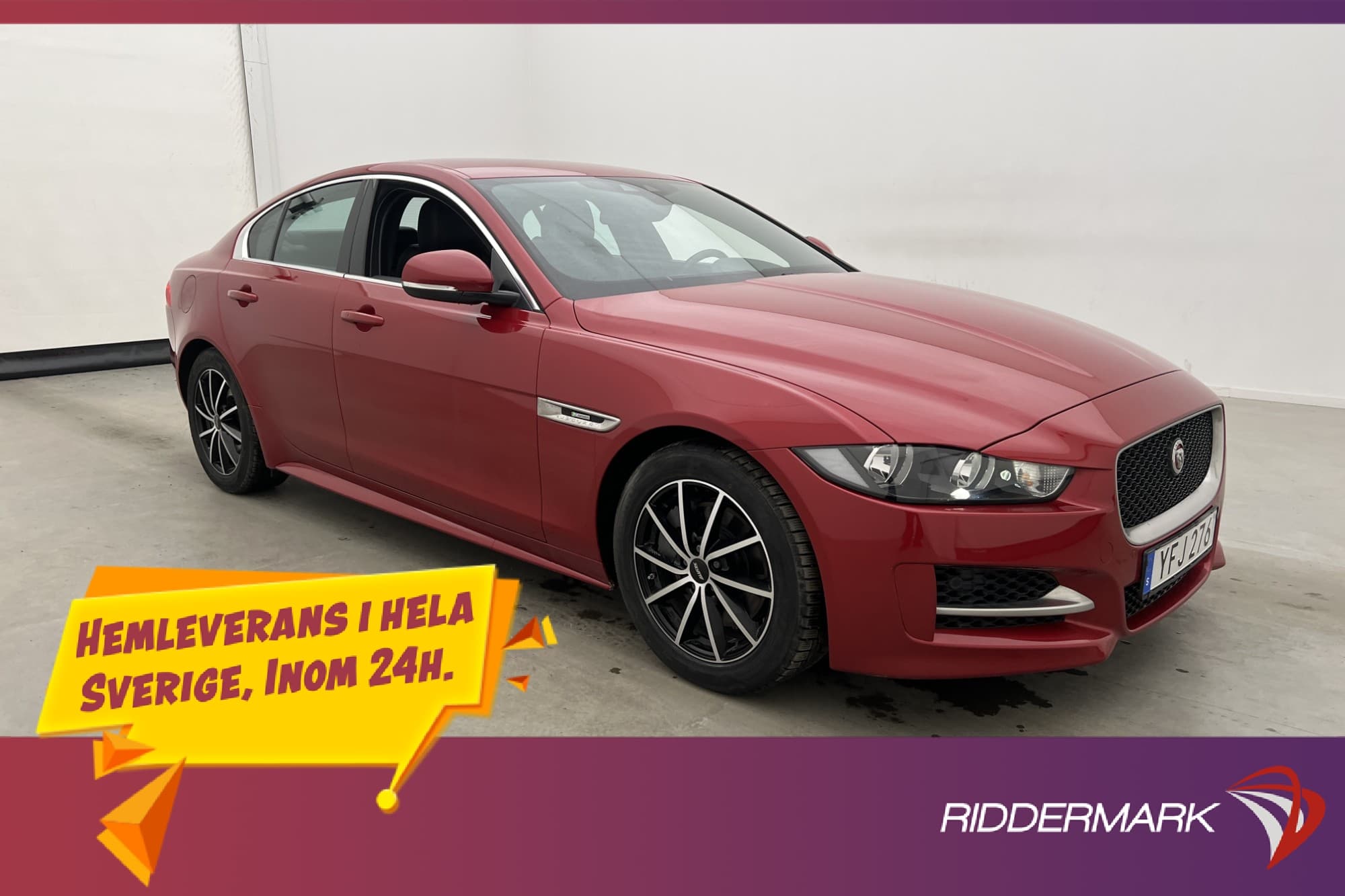 Jaguar XE 240 hk R-Sport Kamera Rattvärme Keyless Halvskinn