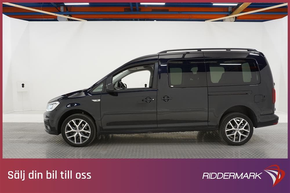 Volkswagen Caddy Life Maxi 2.0TDI Aut 4M 150hk Värmare Moms
