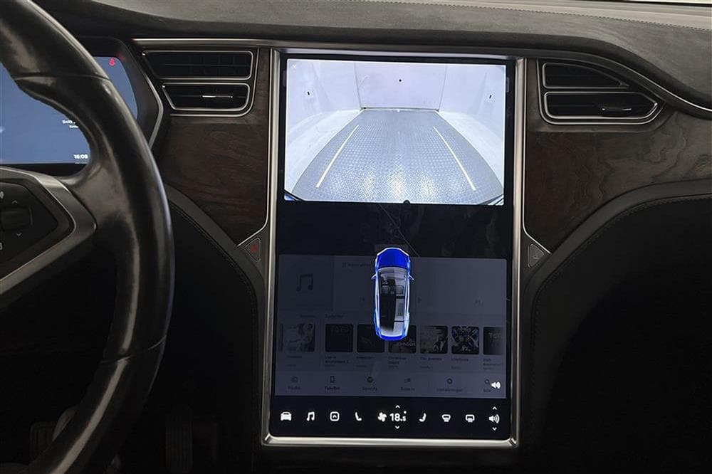 Tesla Model X 100D AWD 6 Sits Drag Uppgraderad AP Vinter pktinteriör