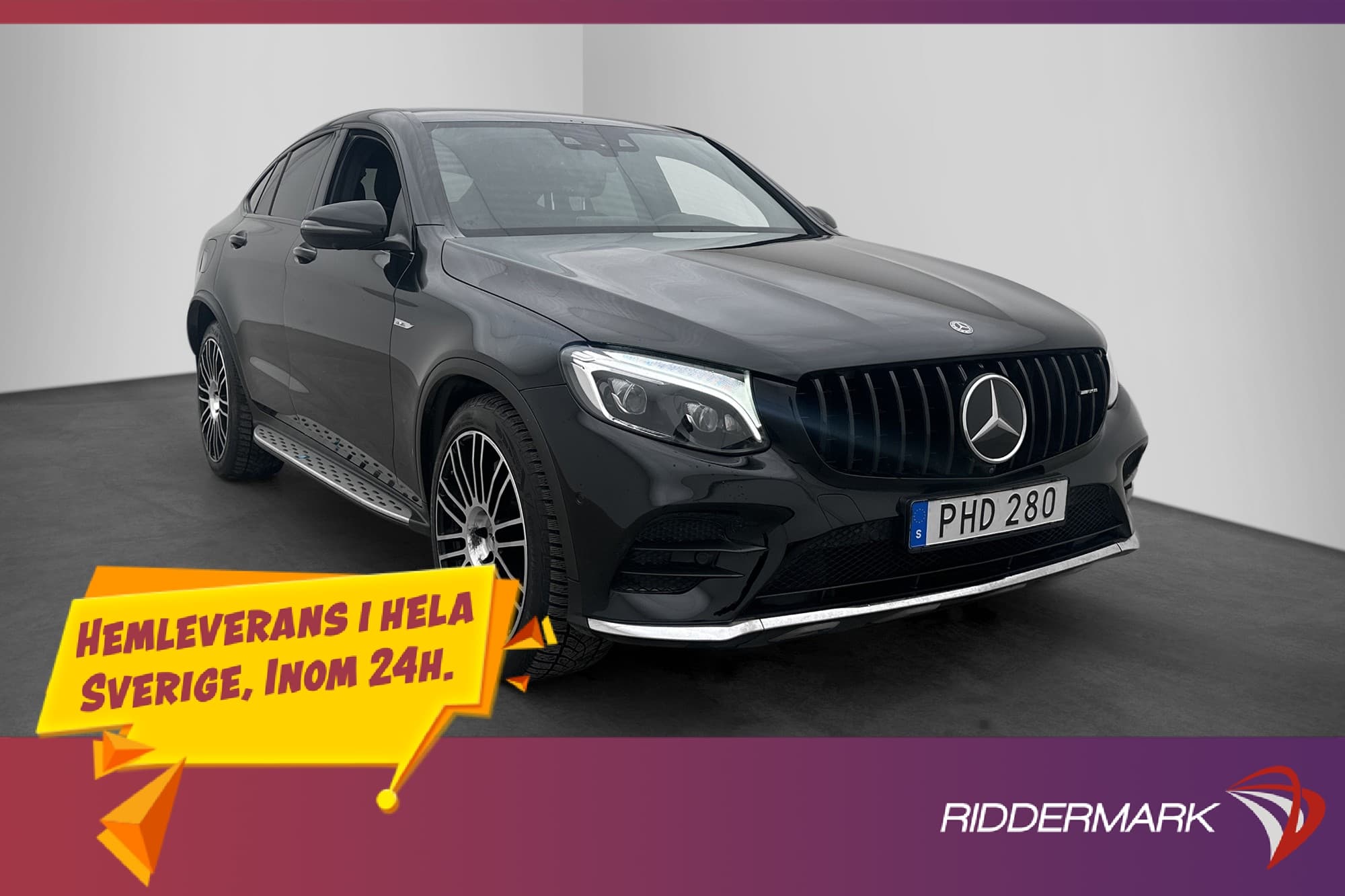 Mercedes-Benz GLC 220 d Coupé 4M AMG Burm HUD Värm T-lucka