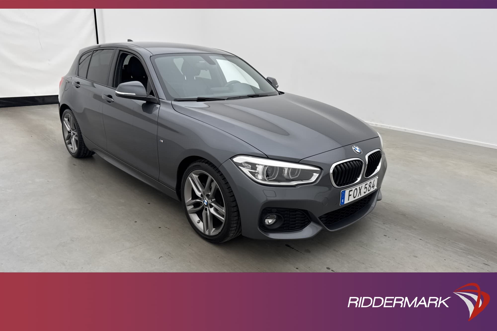 BMW 118i 136hk M Sport Skinn Navigator 0,54L/mil
