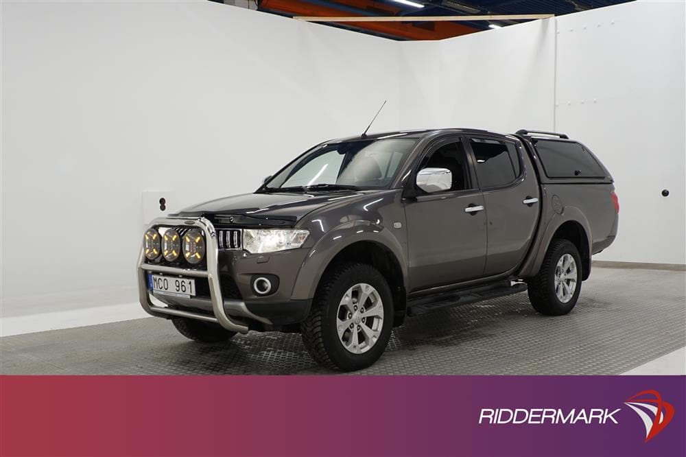 Mitsubishi L200 2.5 Automat 4x4 178hk Kåpa Dragkrok Moms