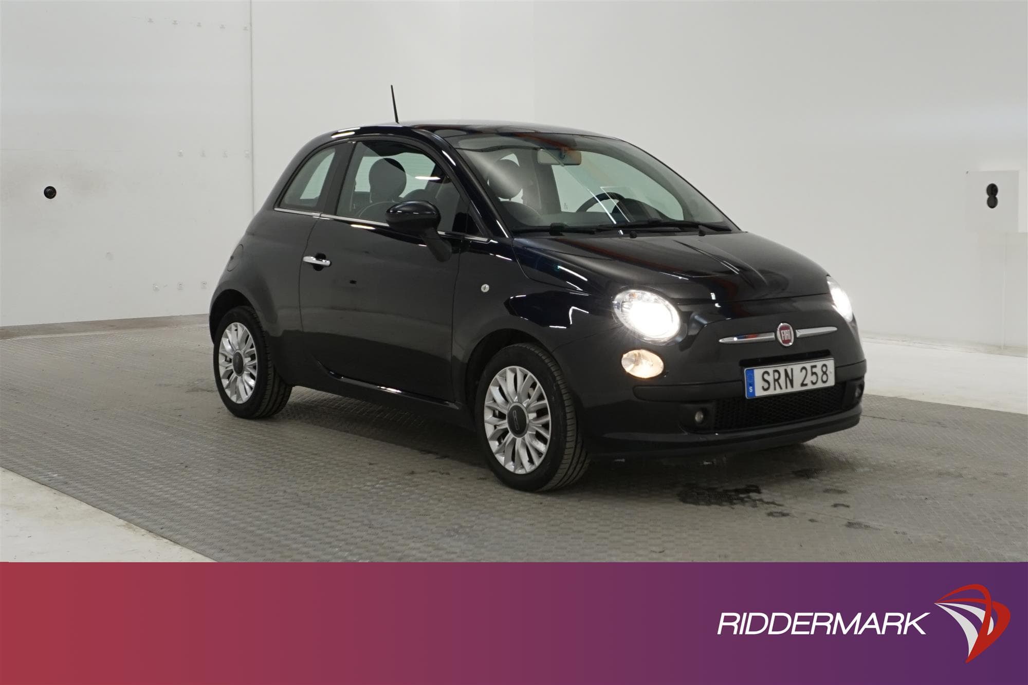 Fiat 500 1.2 69hk Glastak Nyservad Välservad 0,49L/mil