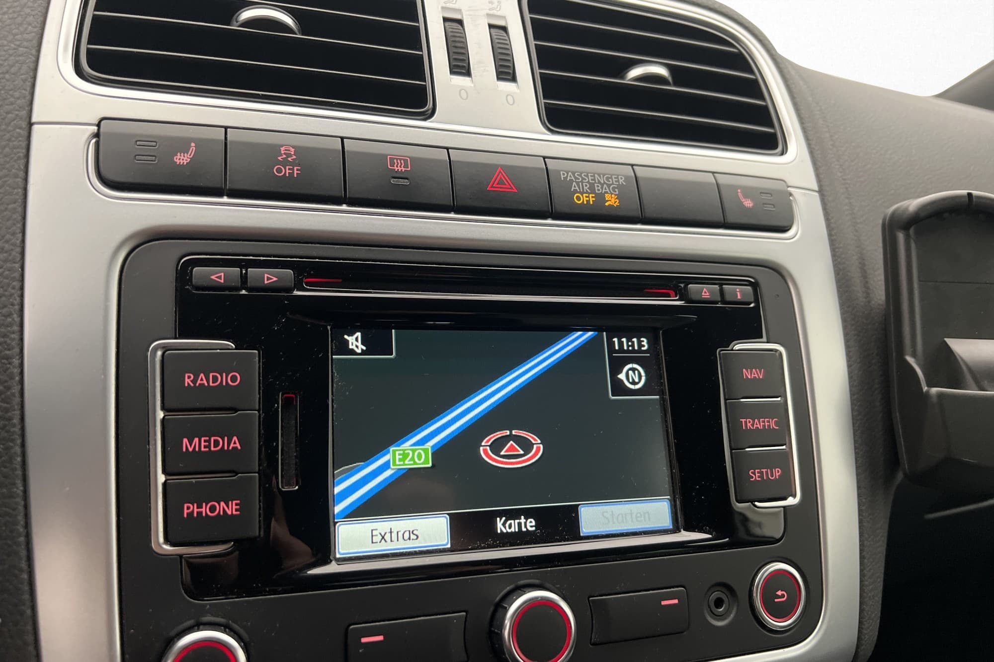 Volkswagen Polo R WRC 2.0 TSI 220hk Navigation Sensorer-Bak